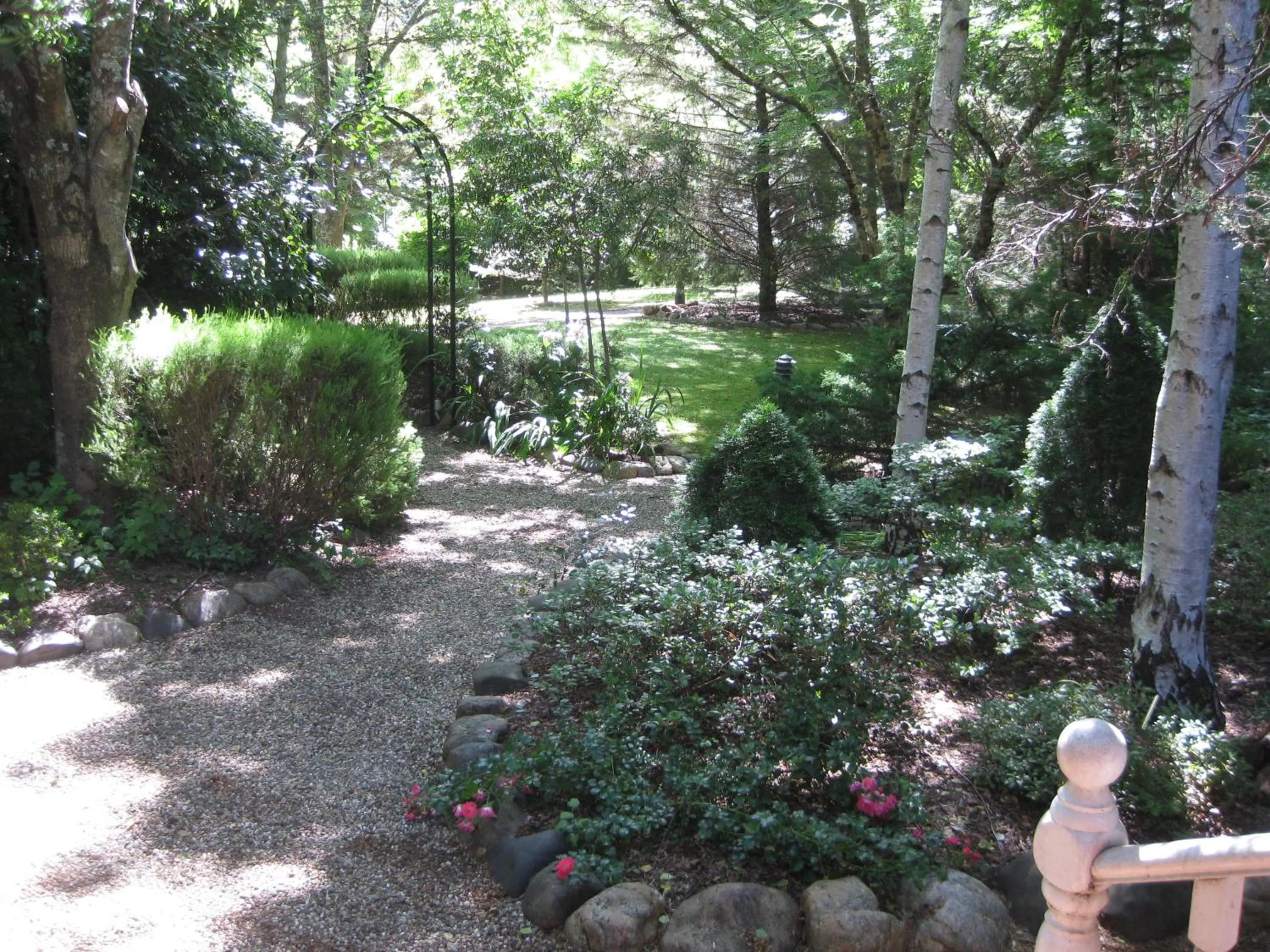 Garden in Chalets Lumineux