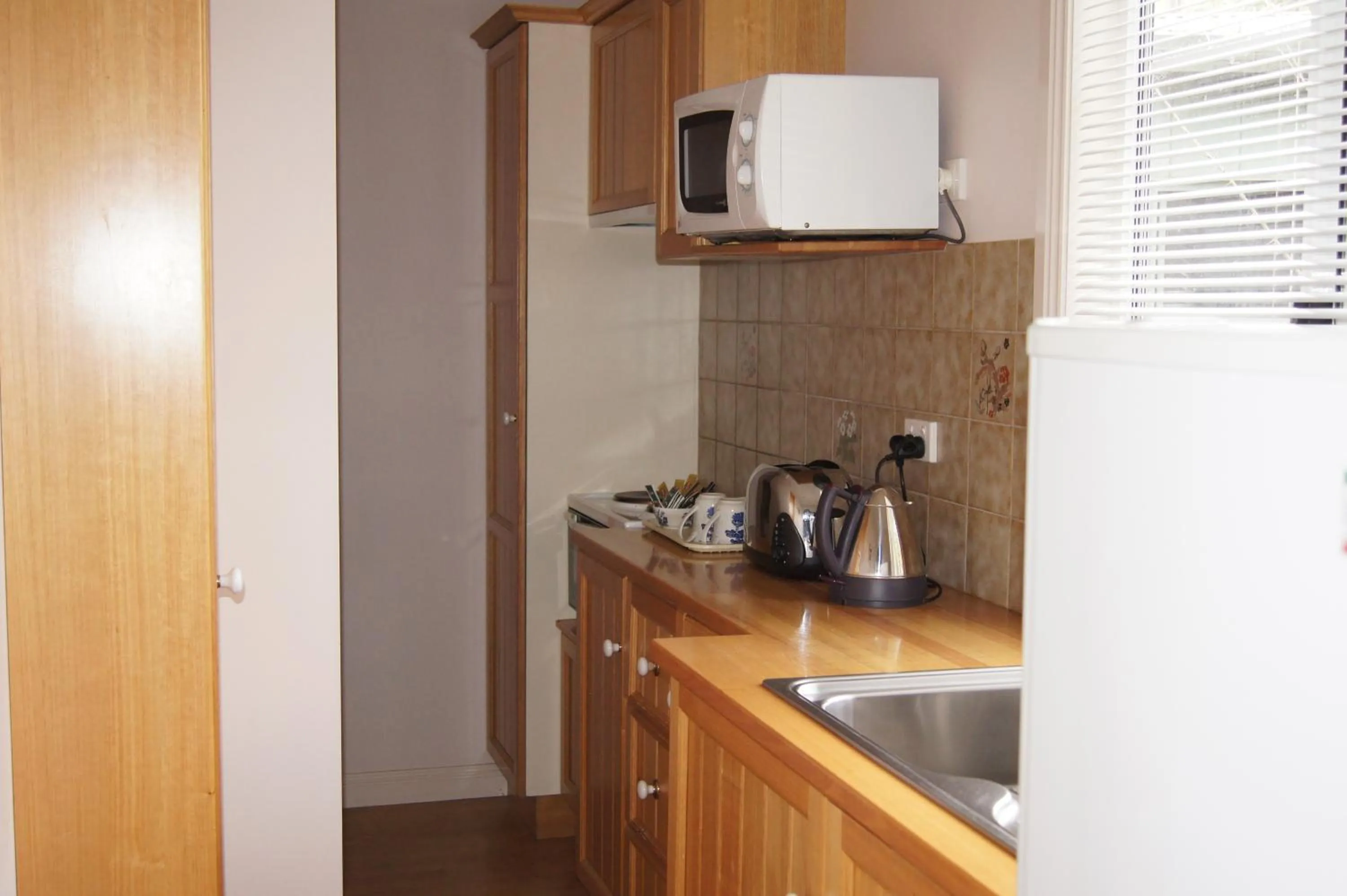 Kitchen or kitchenette in Chalets Lumineux