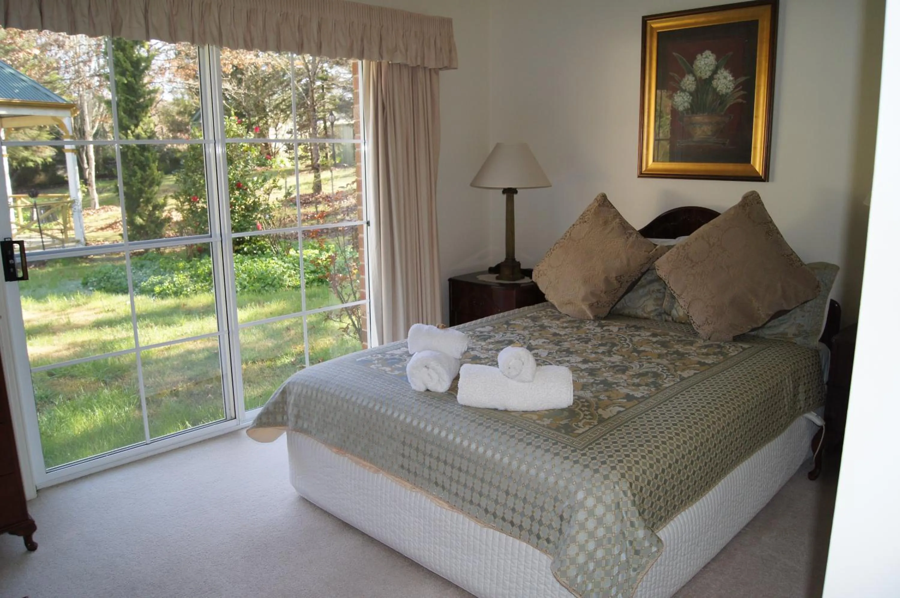 Bedroom, Bed in Chalets Lumineux