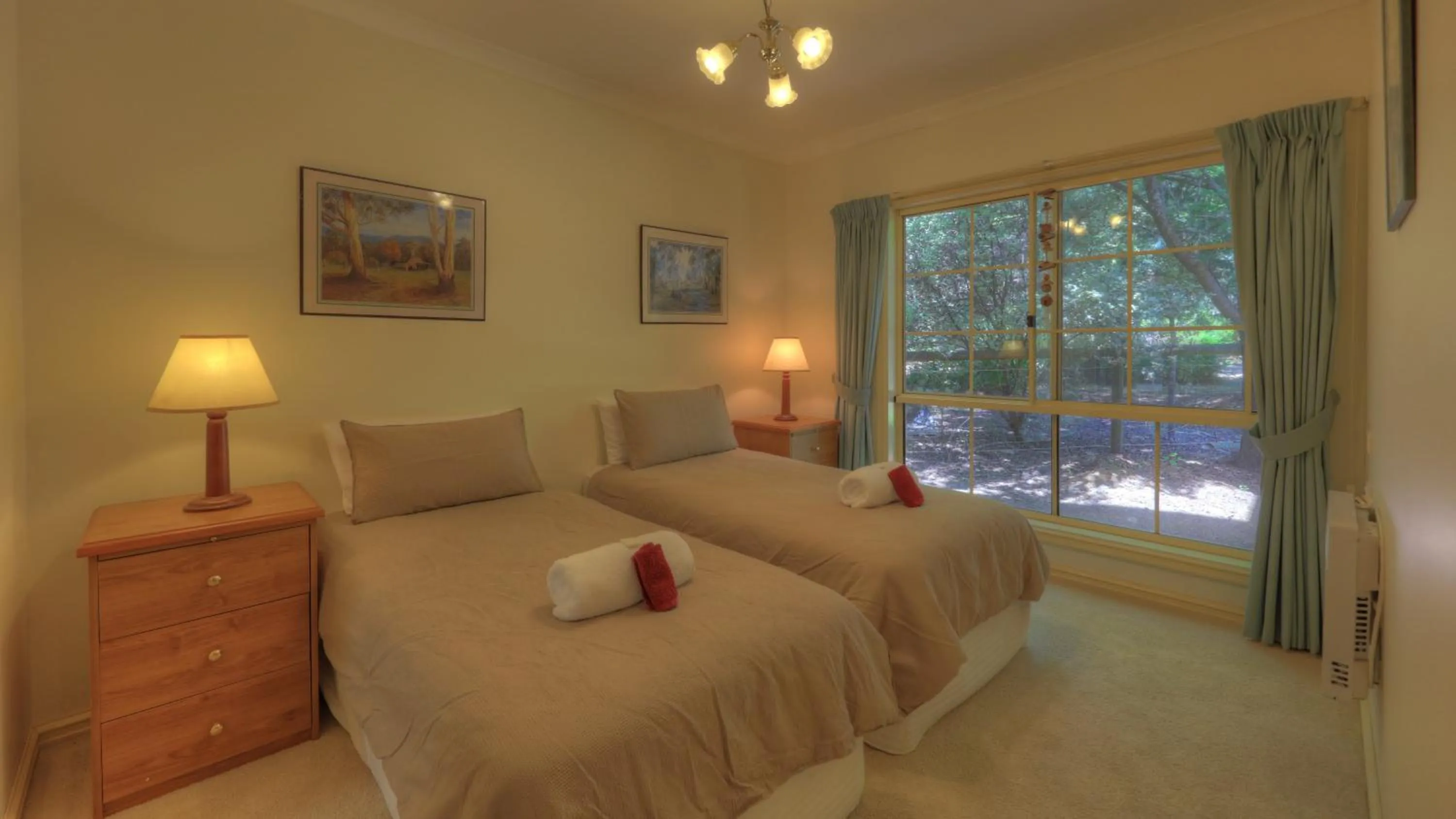 Bedroom, Bed in Chalets Lumineux