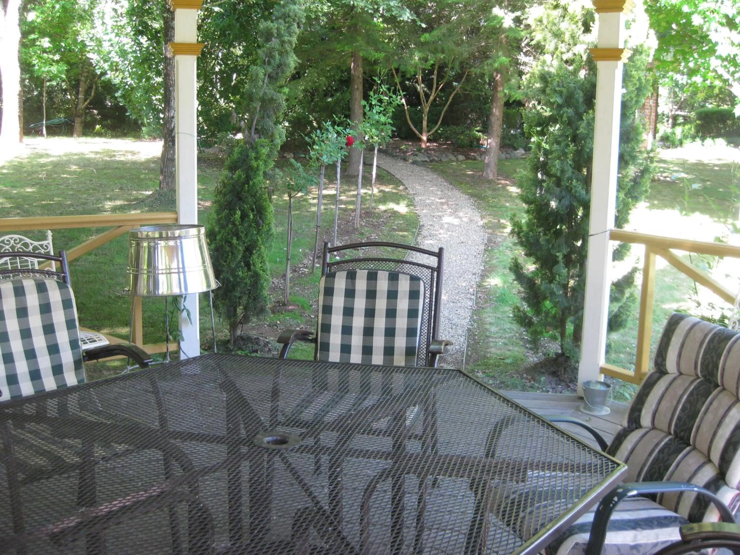 BBQ facilities in Chalets Lumineux