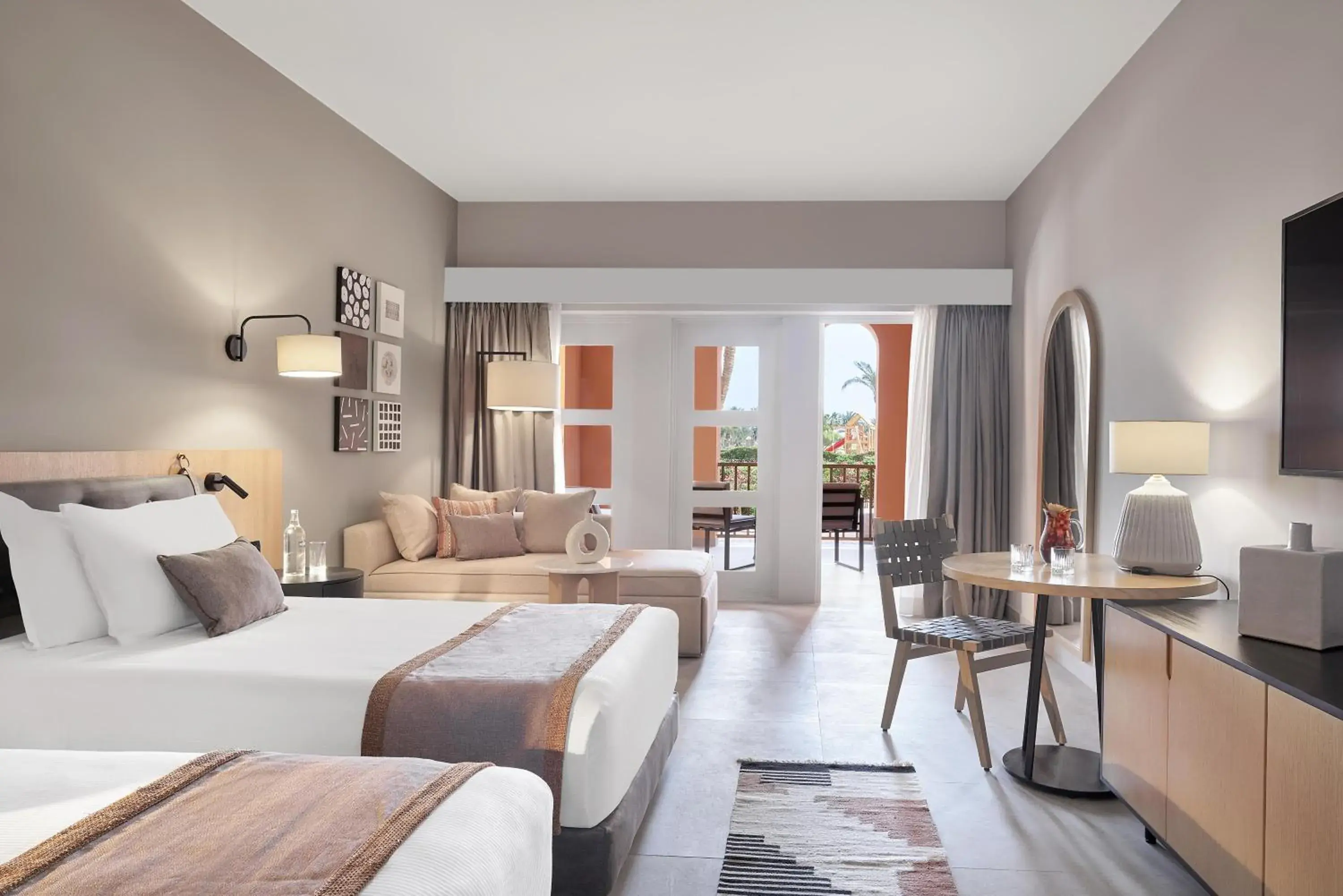 Deluxe Twin Room in Steigenberger Golf Resort El Gouna Deluxe Twin Room in Steigenberger Golf Resort El Gouna