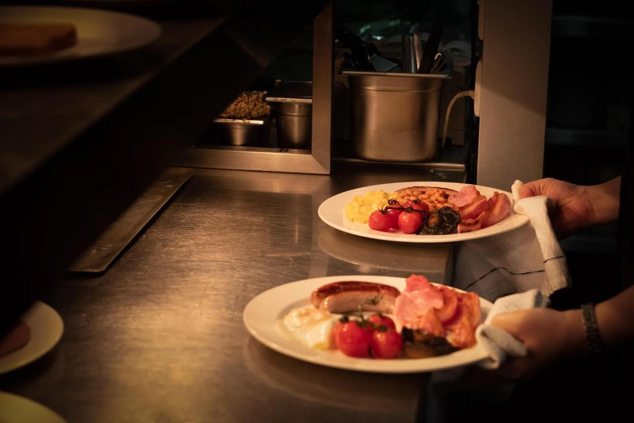 Breakfast in Y Talbot