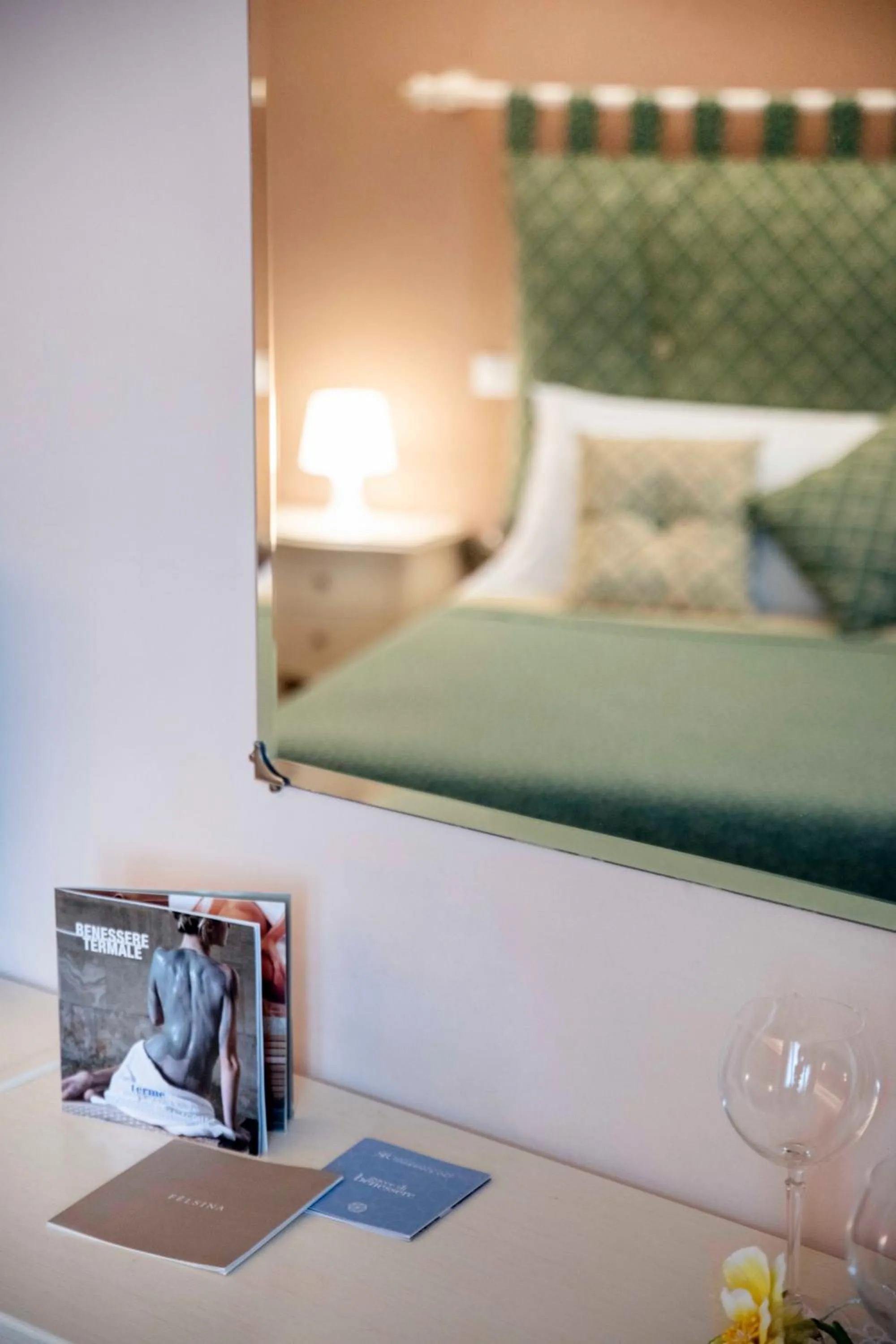 Bed in La Dimora Delle Terme