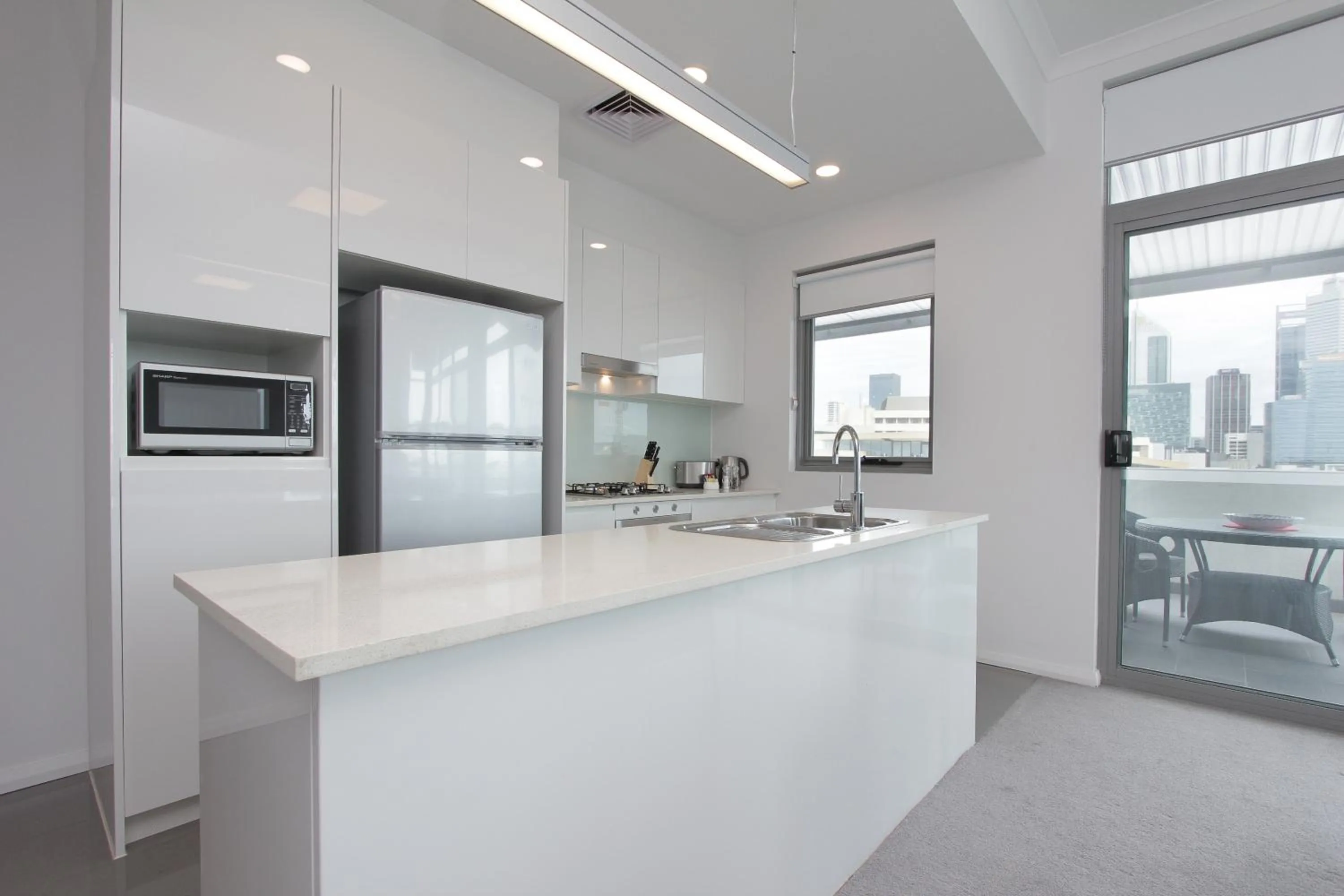 Kitchen or kitchenette in 188 Apartments