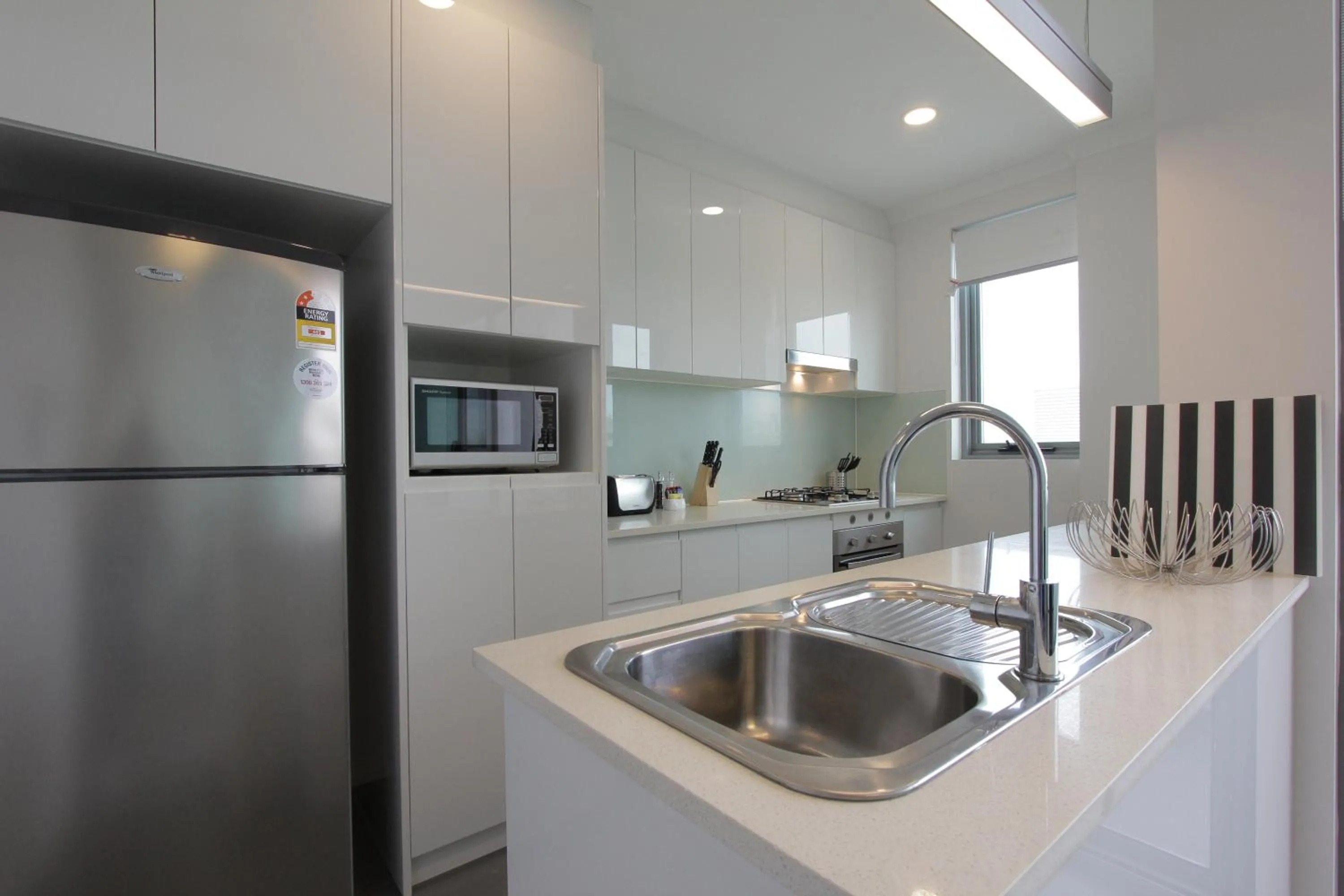 Kitchen or kitchenette in 188 Apartments