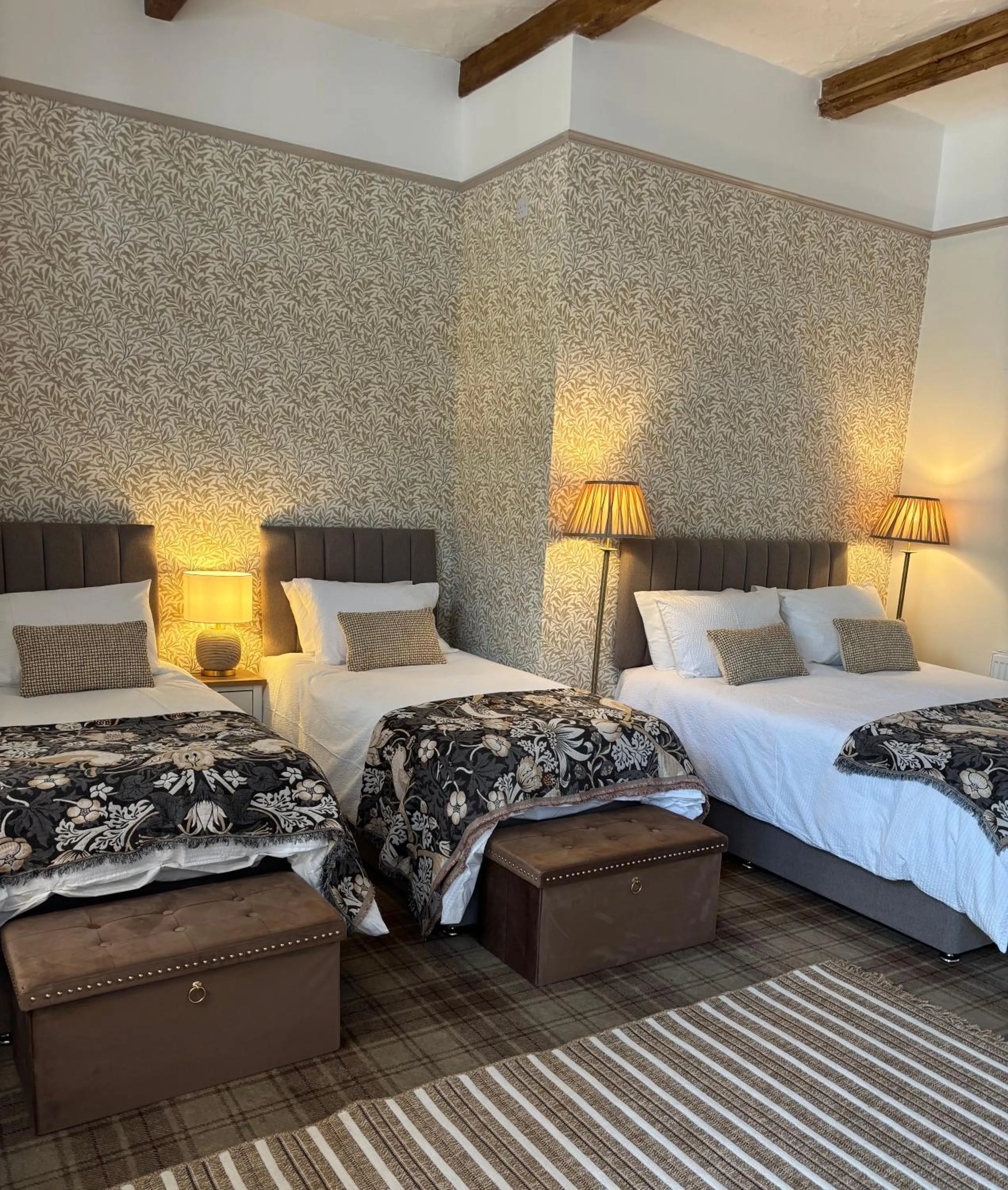 Bed in Blenkinsopp Castle Inn