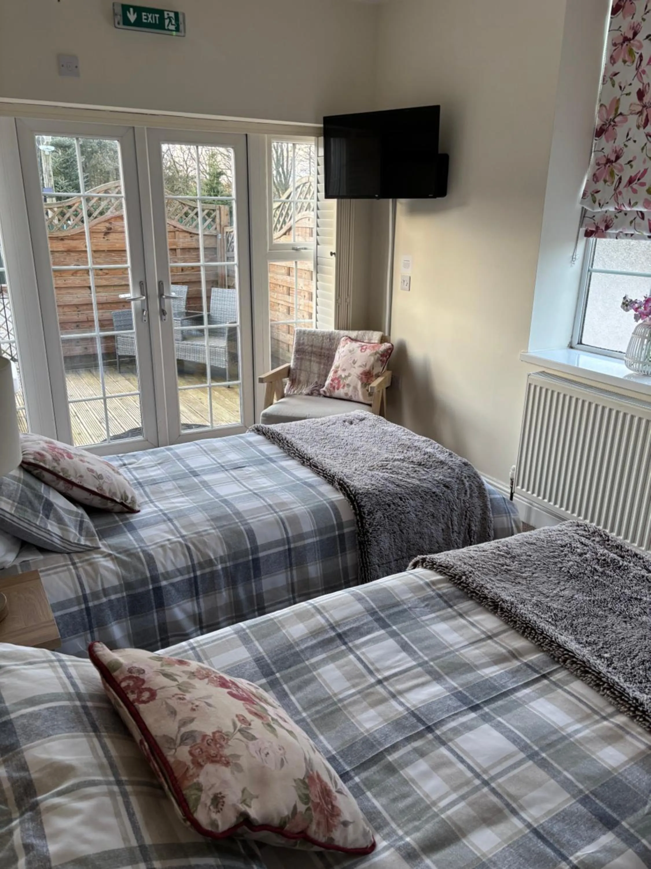 Bed in Blenkinsopp Castle Inn