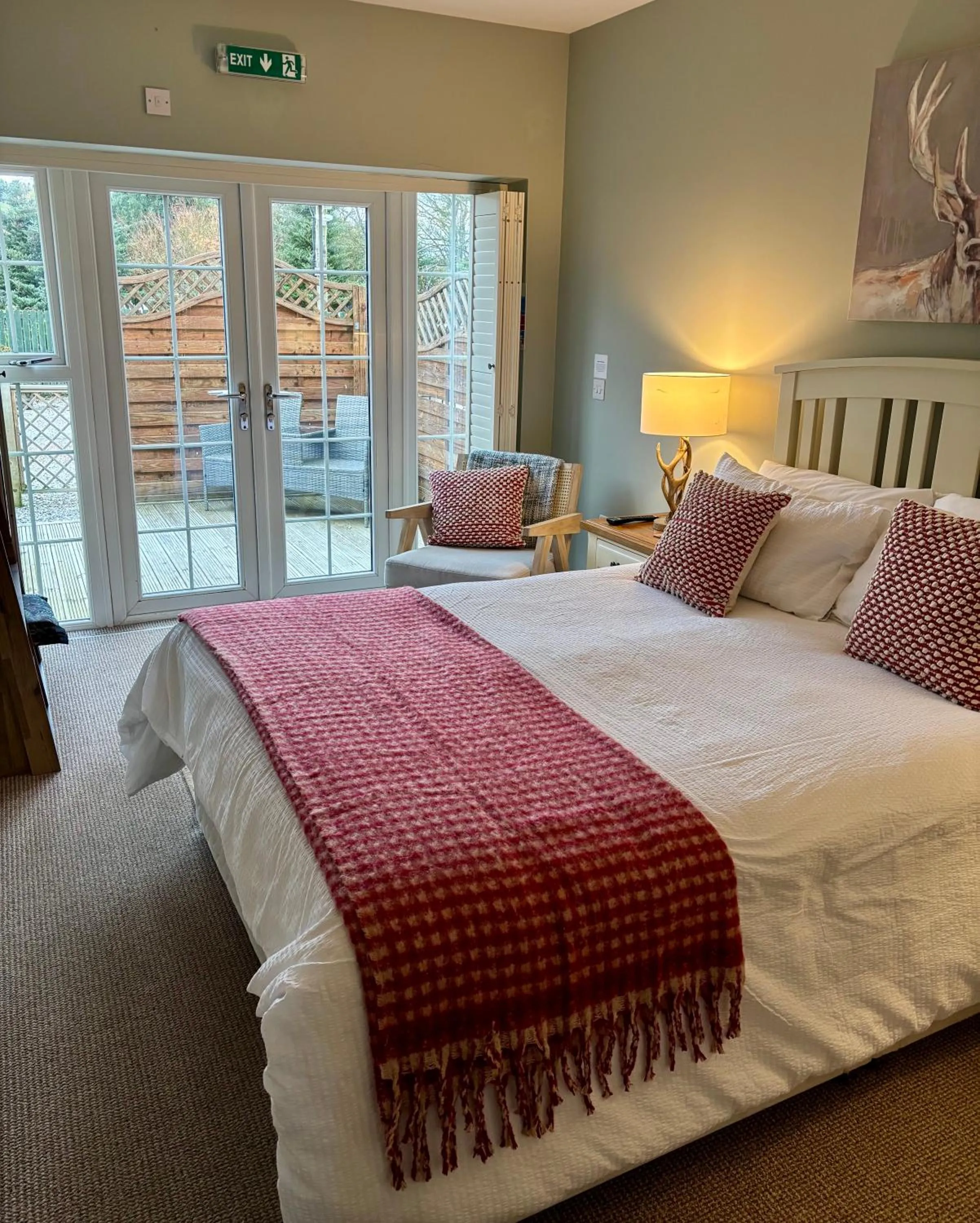 Bed in Blenkinsopp Castle Inn