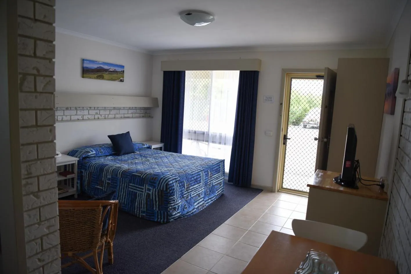 Bedroom, Bed in Culcairn Motor Inn