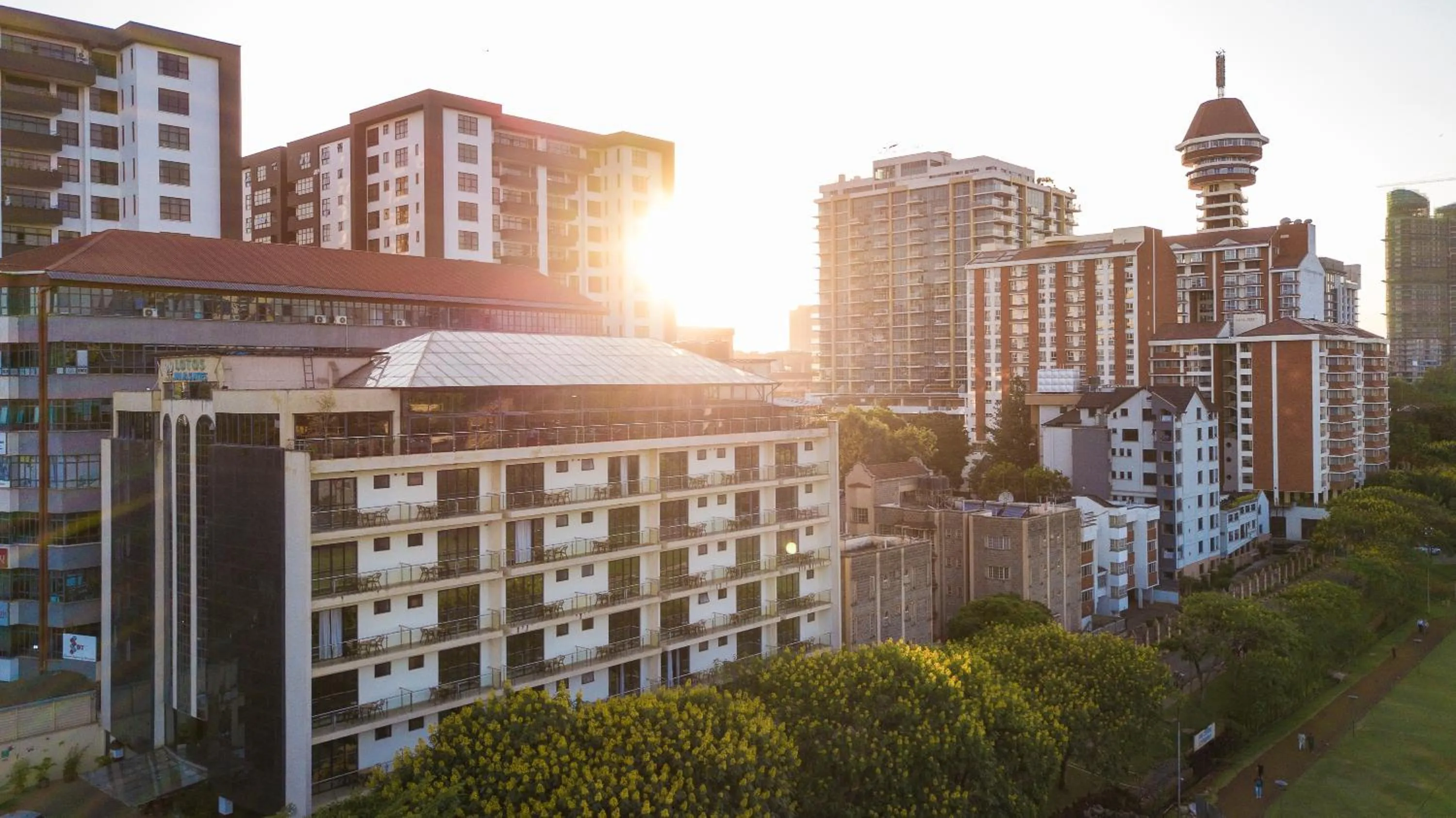 Property building in Lotos Inn & Suites, Nairobi