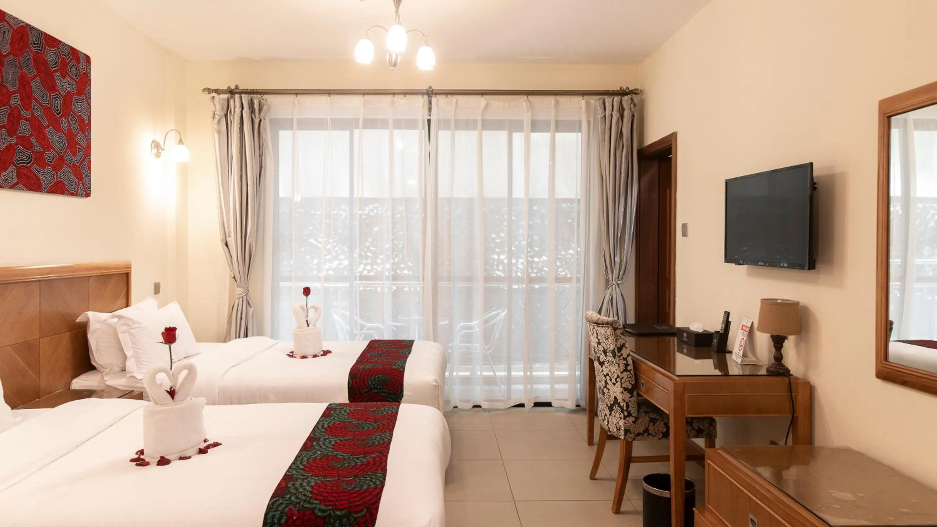 Bed in Lotos Inn & Suites, Nairobi