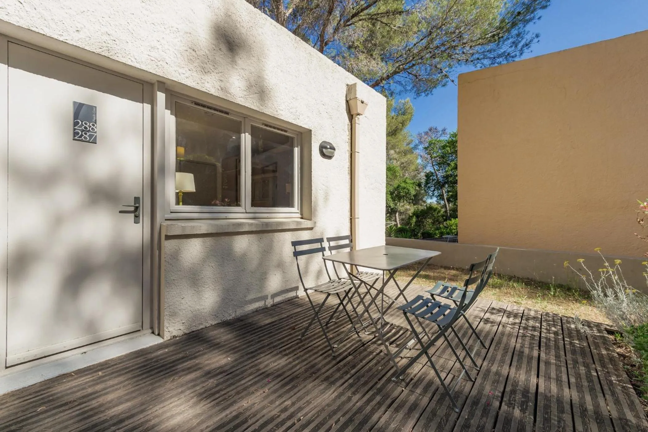 Patio in Belambra Clubs Le Pradet - Lou Pigno