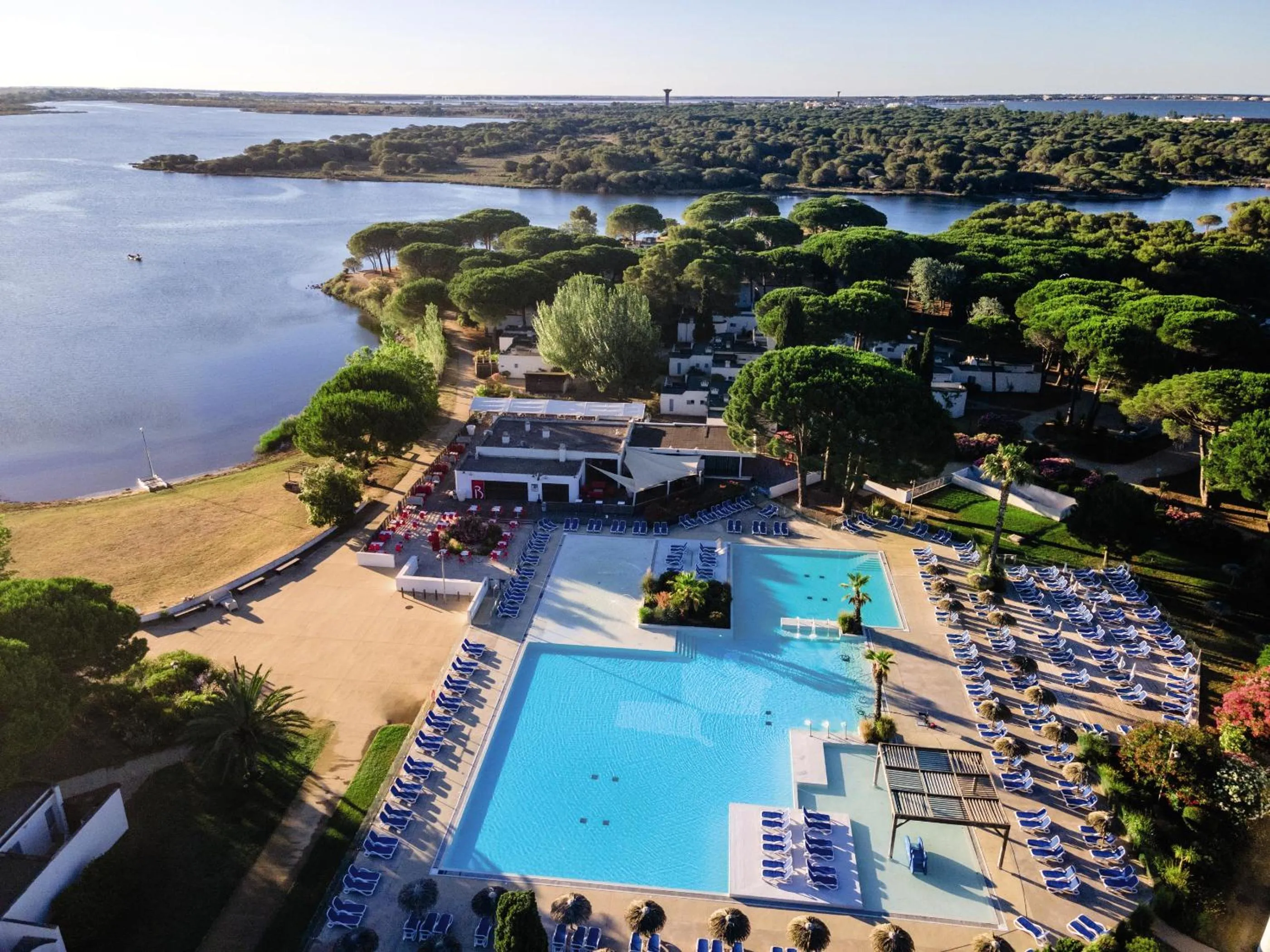 Bird's eye view, Pool View in Belambra Clubs La Grande Motte - Petite Camargue Presqu'île Du Ponant