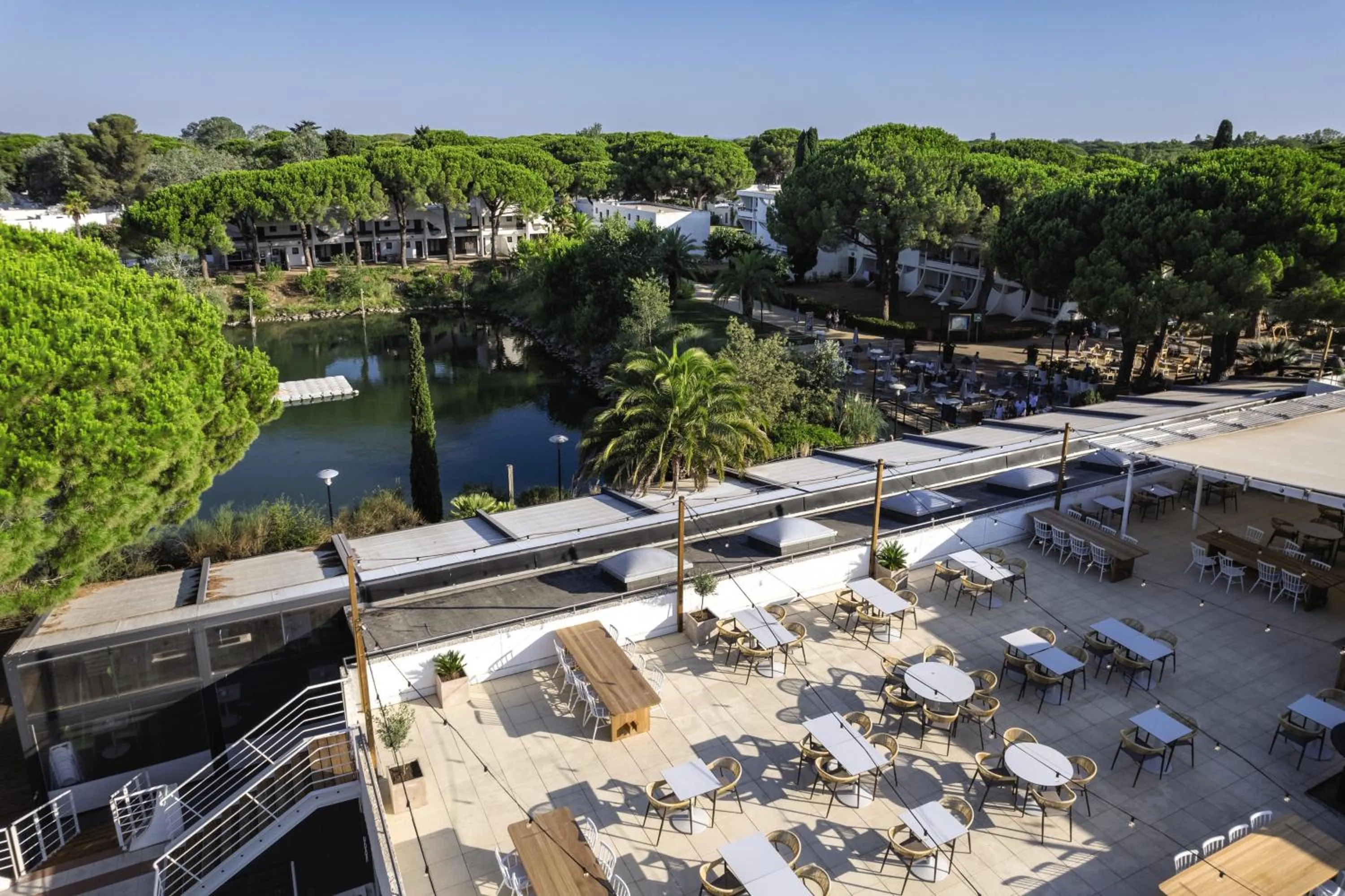 Bird's eye view in Belambra Clubs La Grande Motte - Petite Camargue Presqu'île Du Ponant