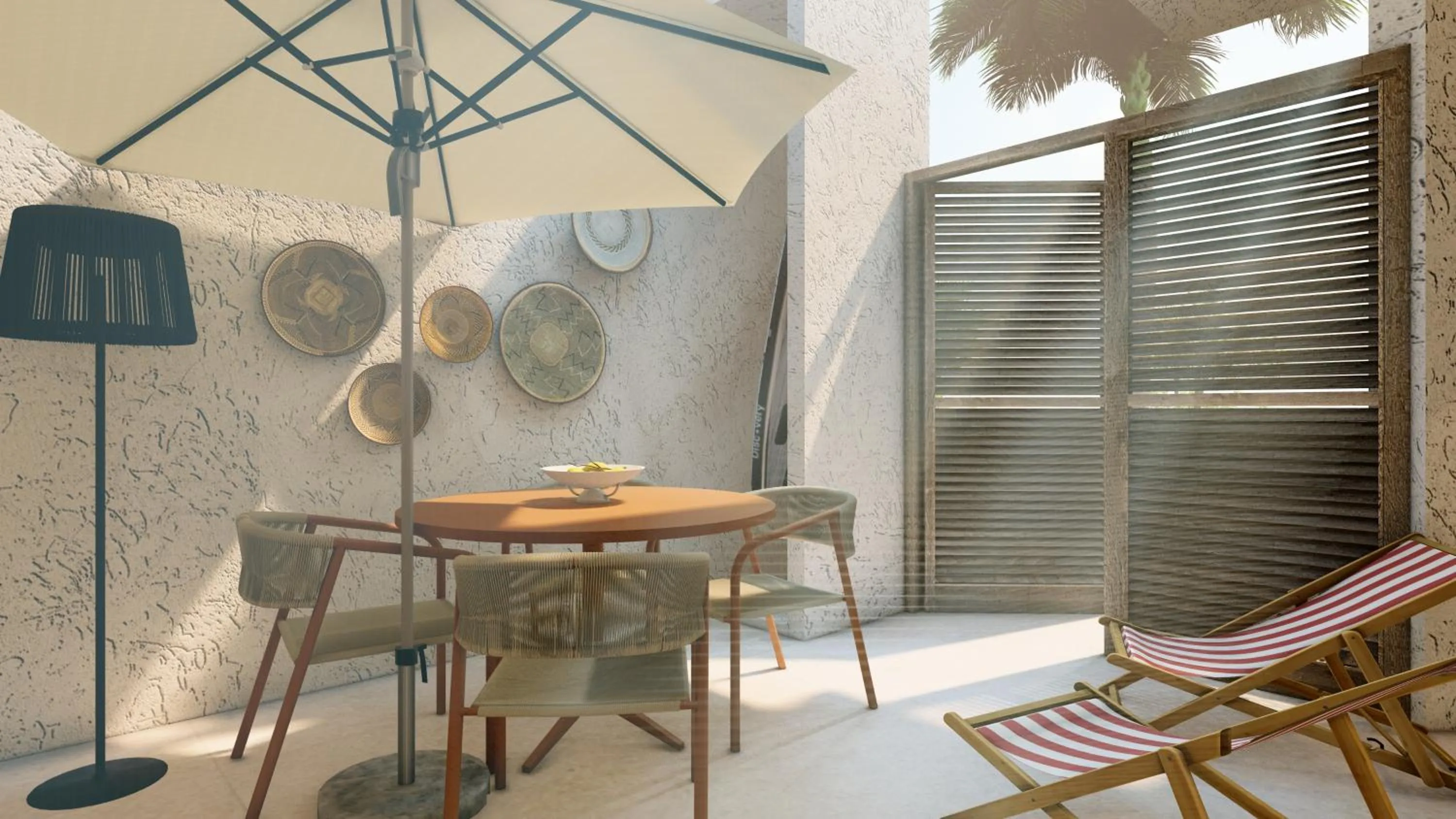 Patio in Belambra Clubs La Grande Motte - Petite Camargue Presqu'île Du Ponant