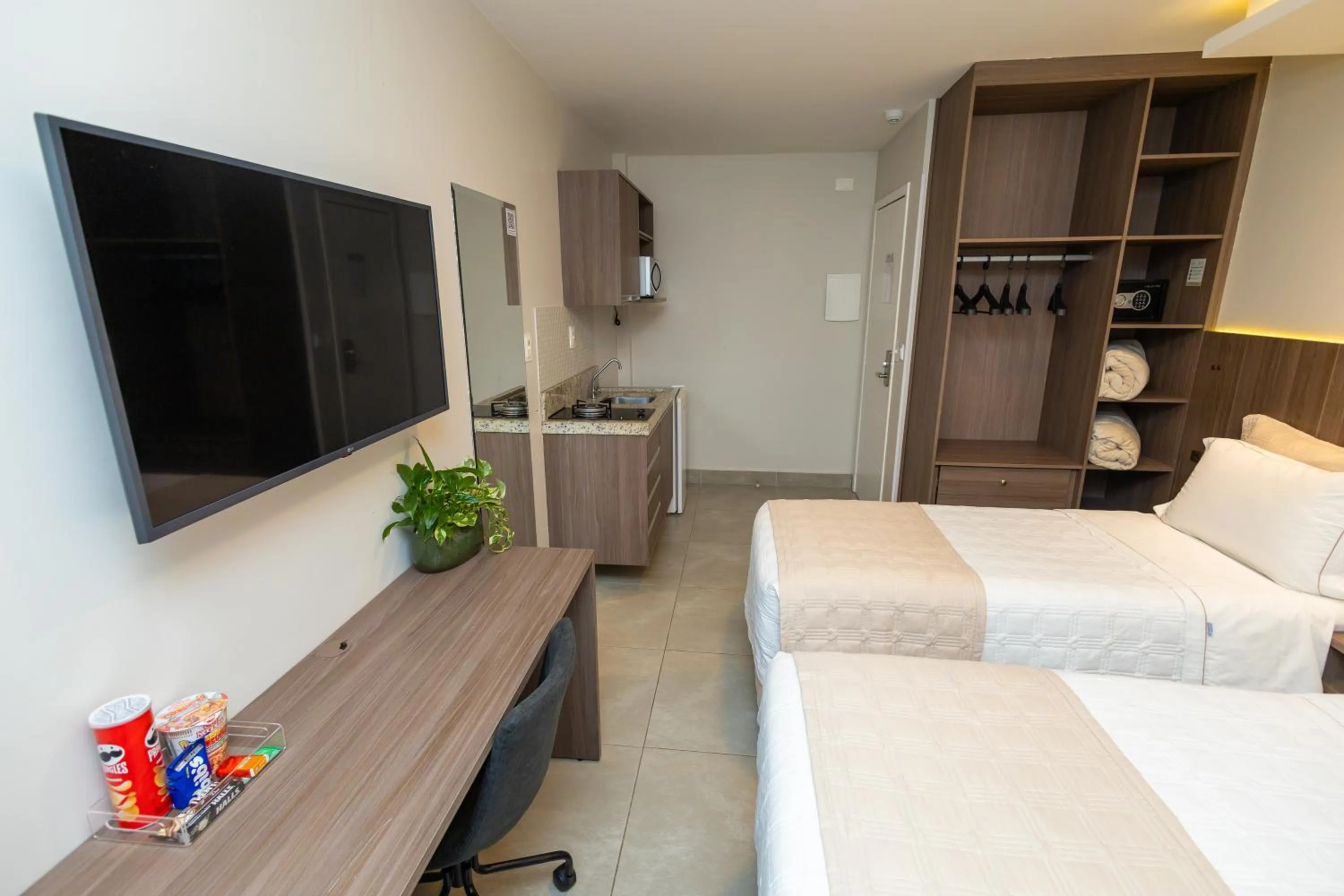 Bed in Concept Hotel Flat