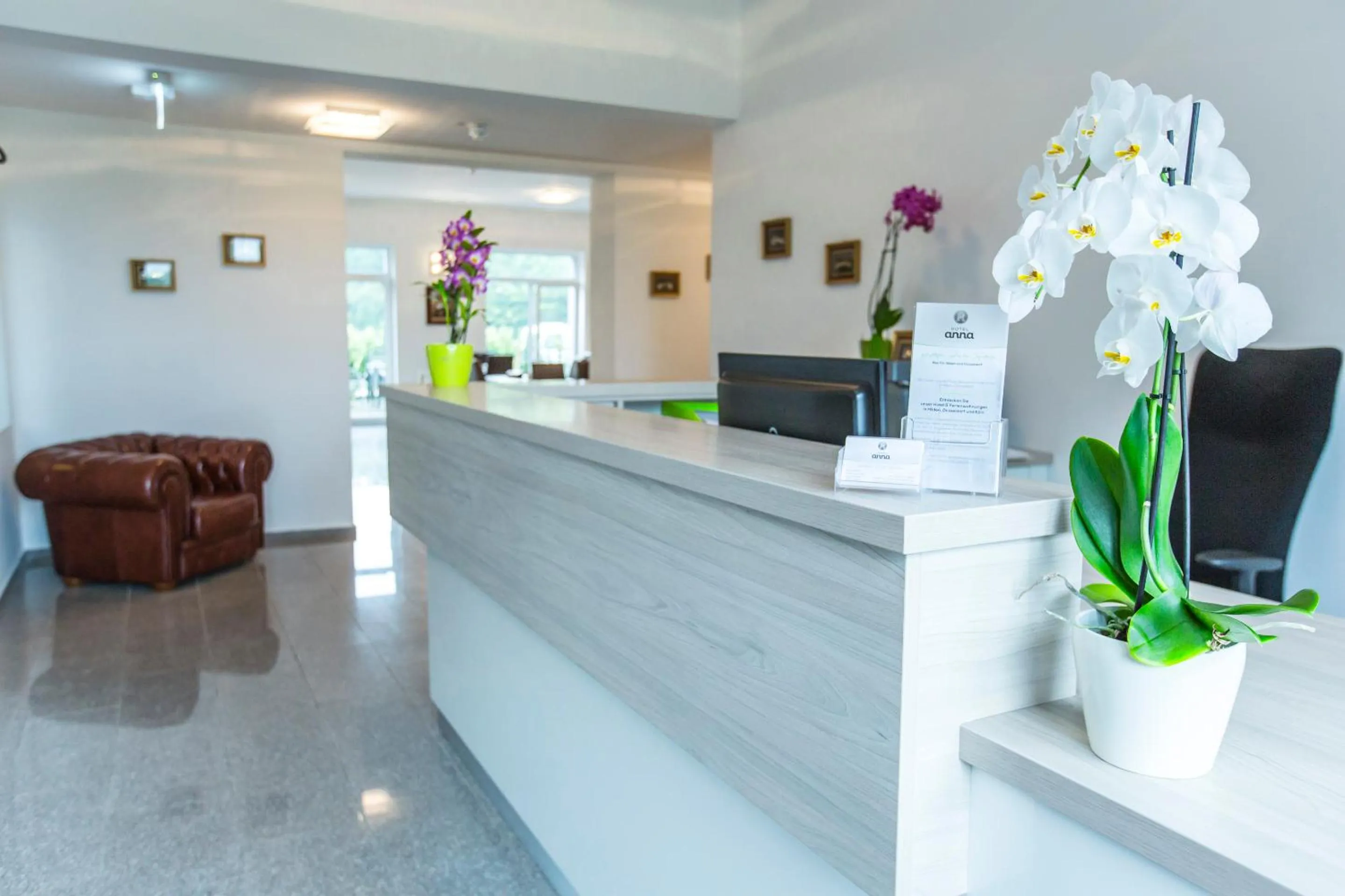 Lobby or reception in Hotel ANNA - Düsseldorf - Hilden