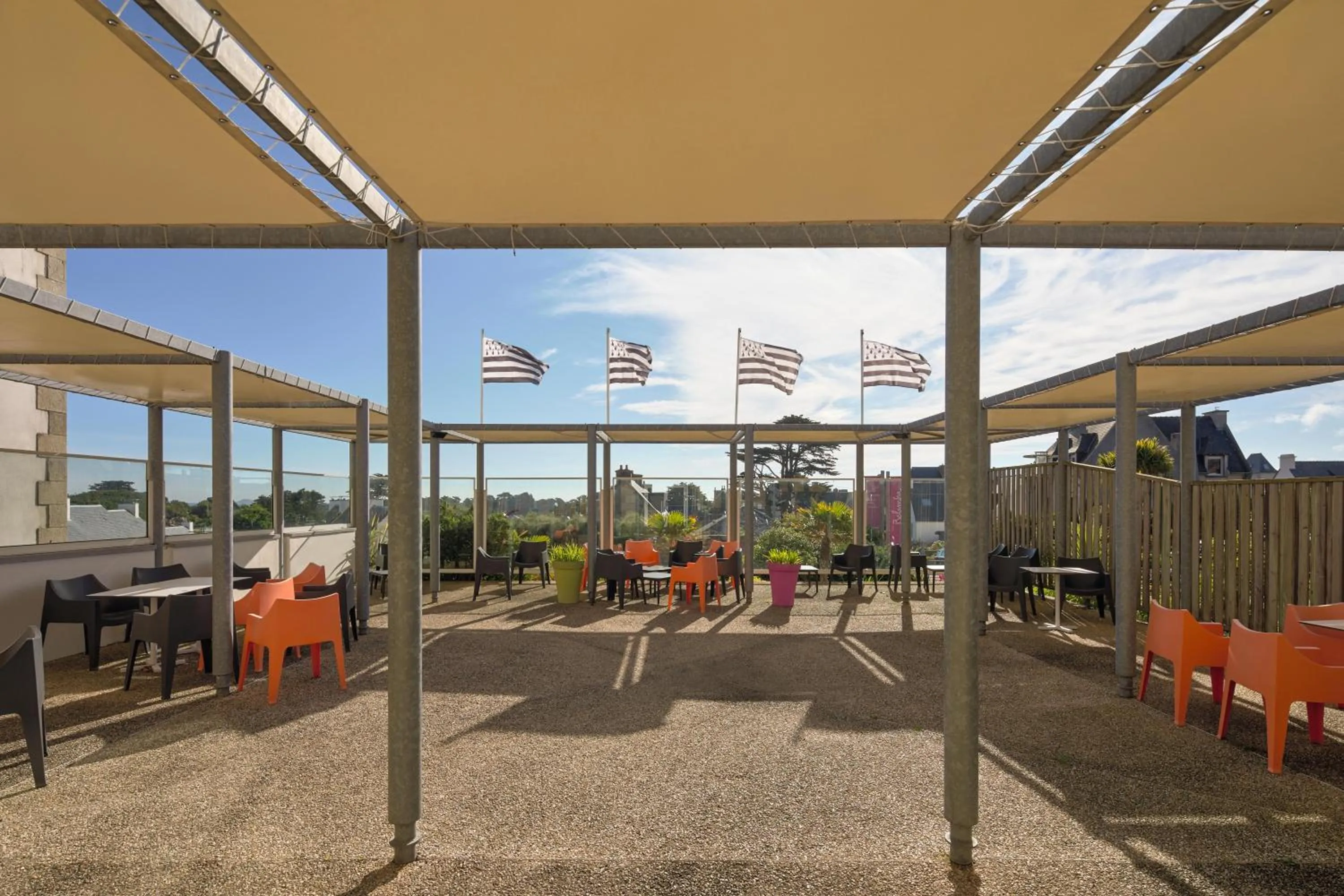 Balcony/Terrace in Belambra Clubs Trégastel - Le Castel Sainte Anne