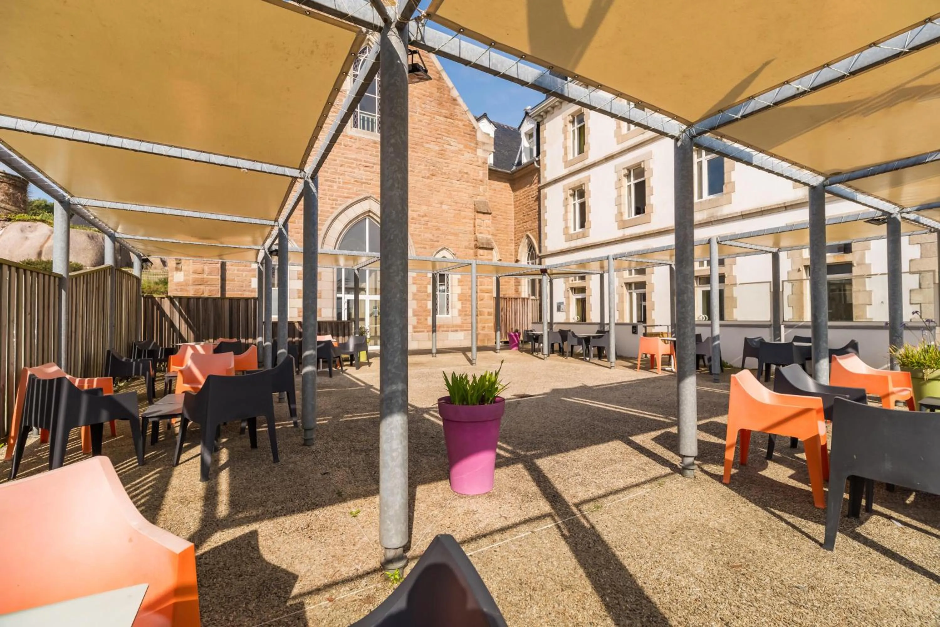 Balcony/Terrace in Belambra Clubs Trégastel - Le Castel Sainte Anne
