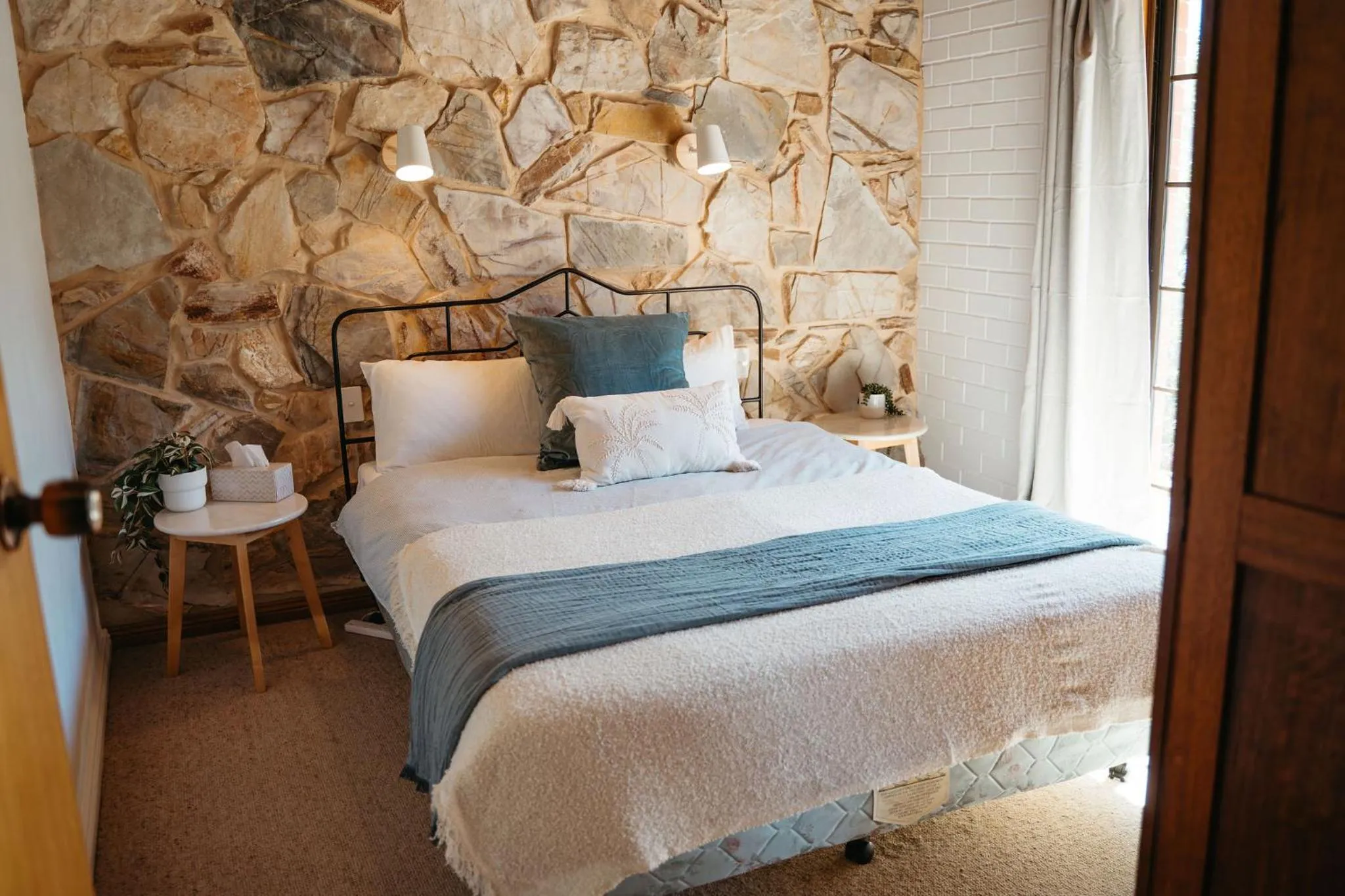 Bed in Langmeil Cottages