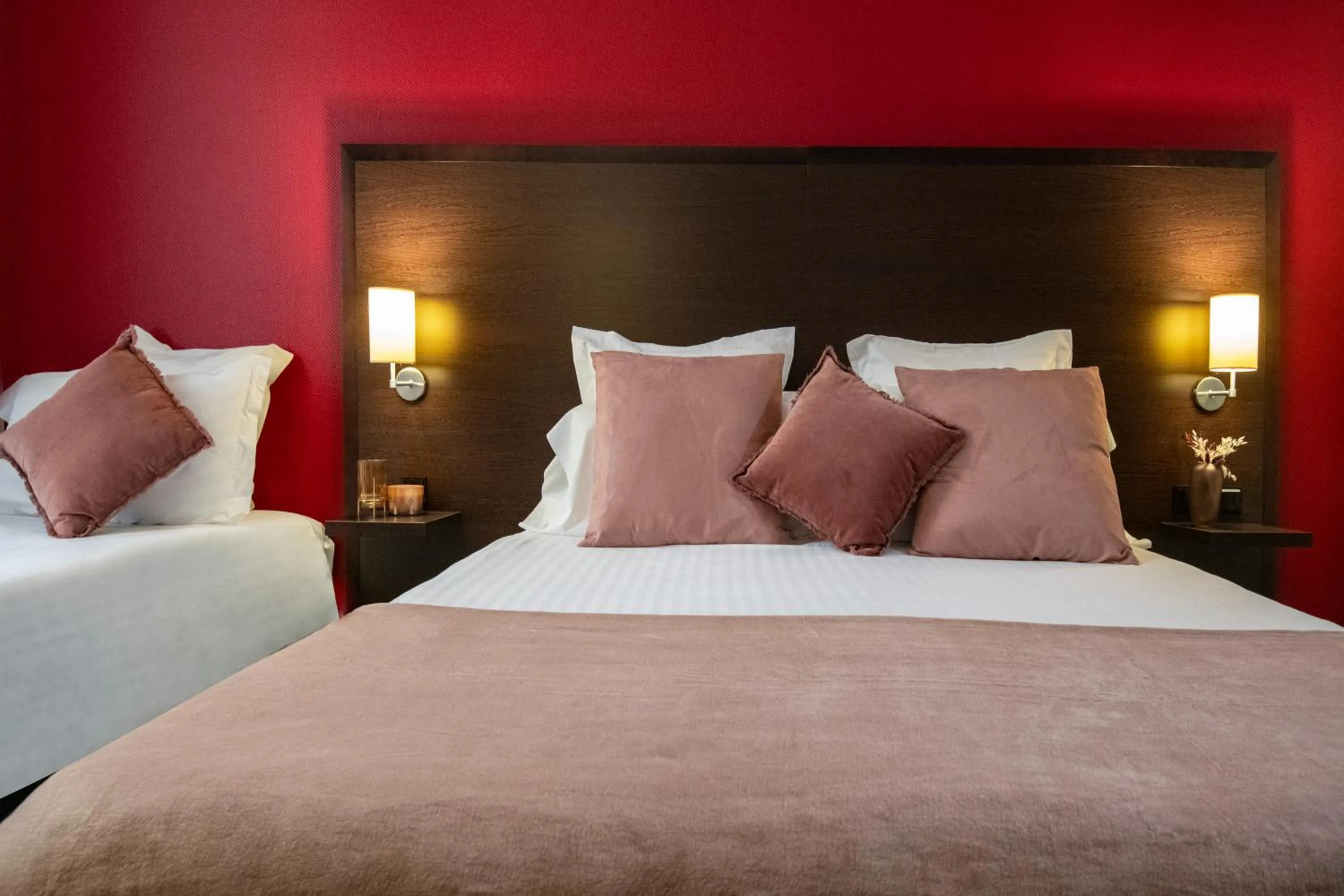 Bed in Hôtel Vendôme Menton