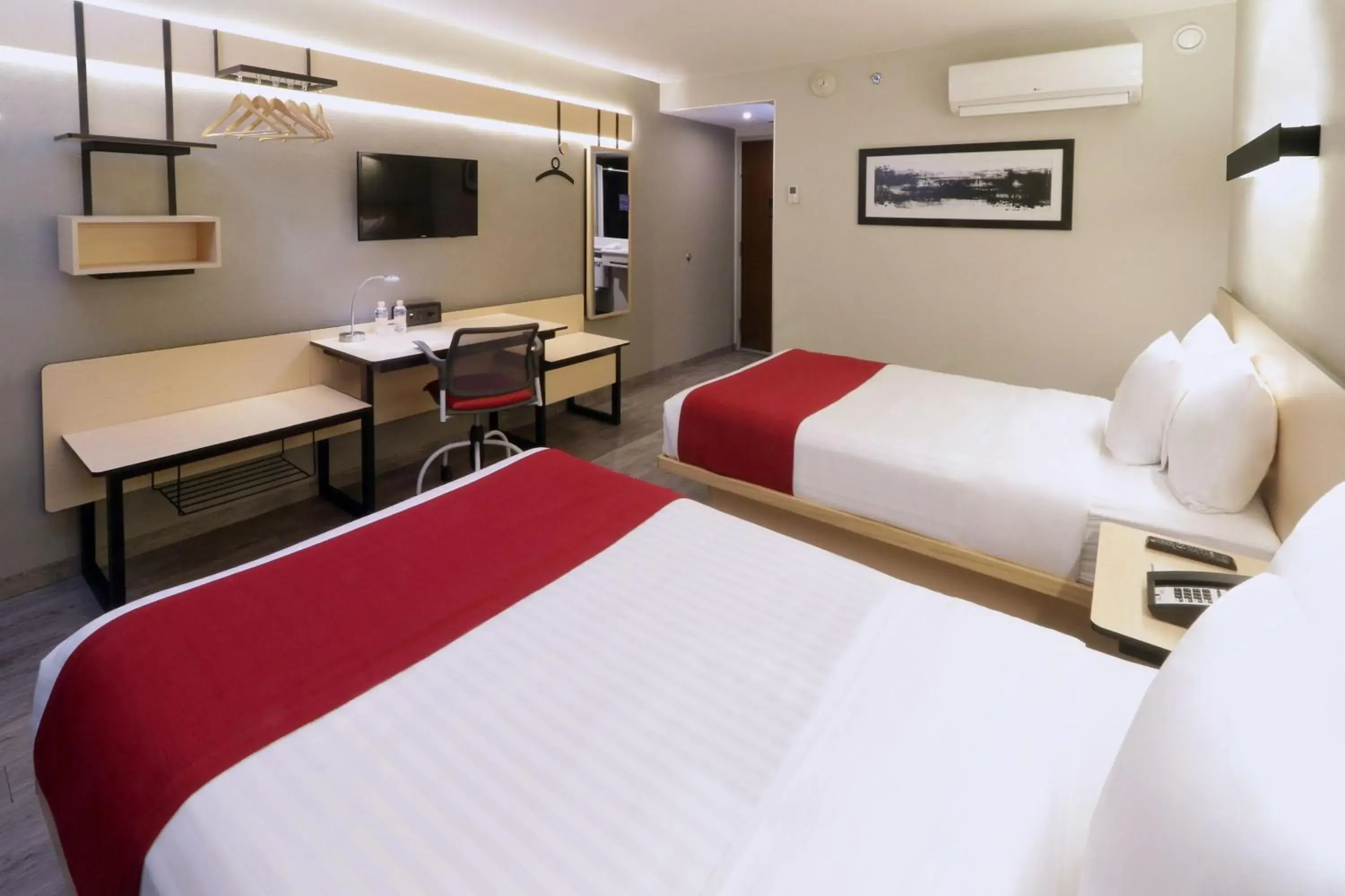 Double Room with Two Double Beds in City Express by Marriott Piedras Negras Double Room with Two Double Beds in City Express by Marriott Piedras Negras
