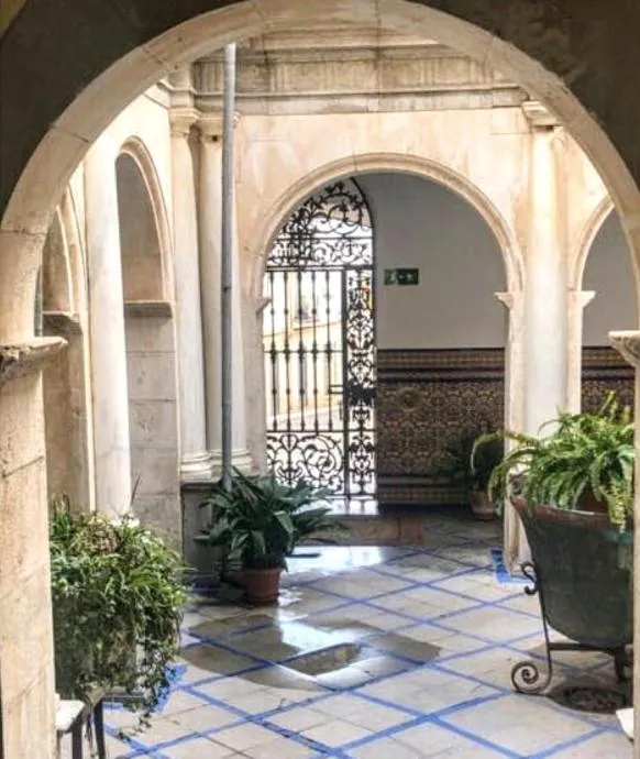 Patio in Hotel Ordóñez Sandoval