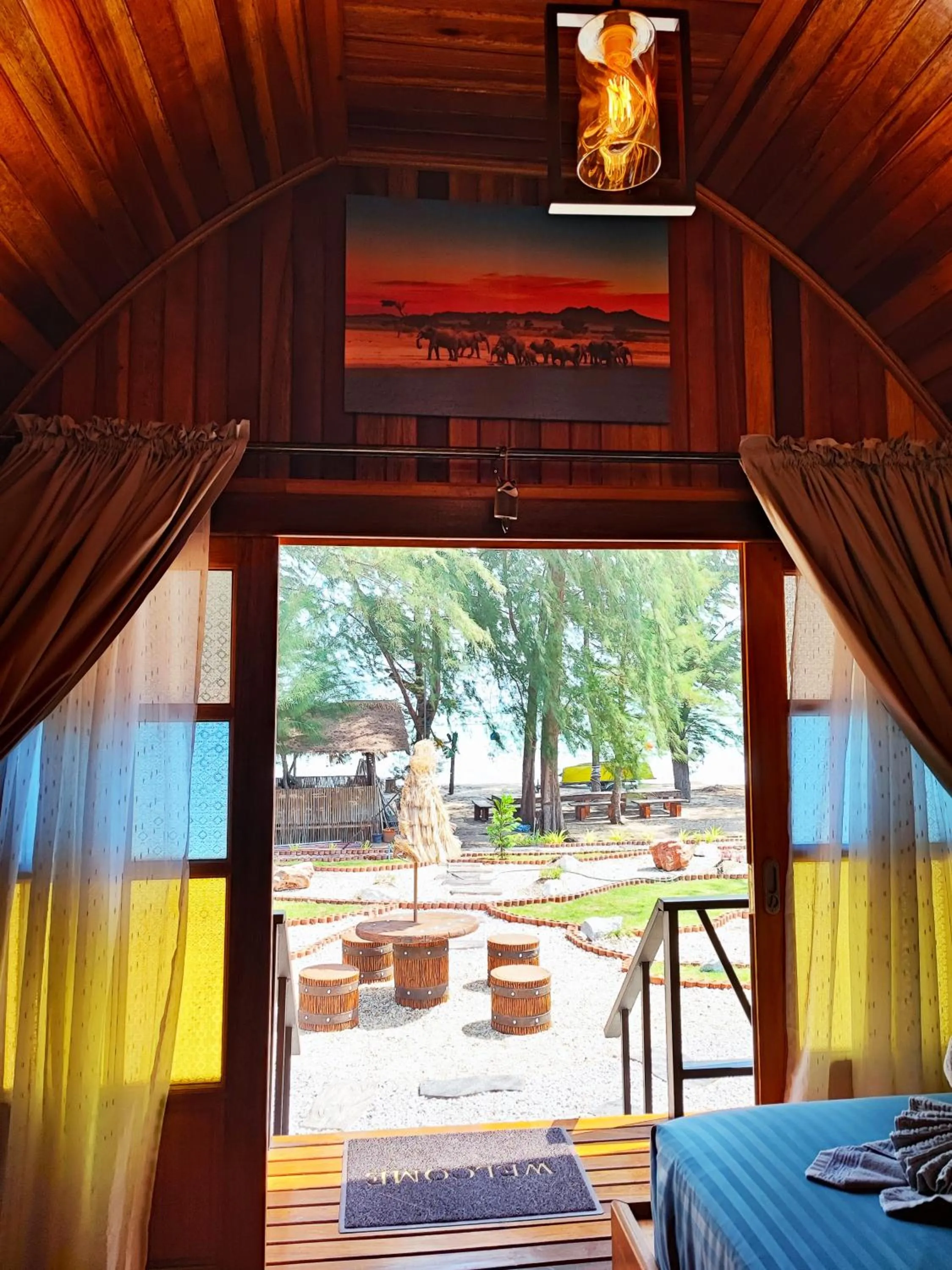 BBQ facilities in Mumsa Beach Resort & Restaurant