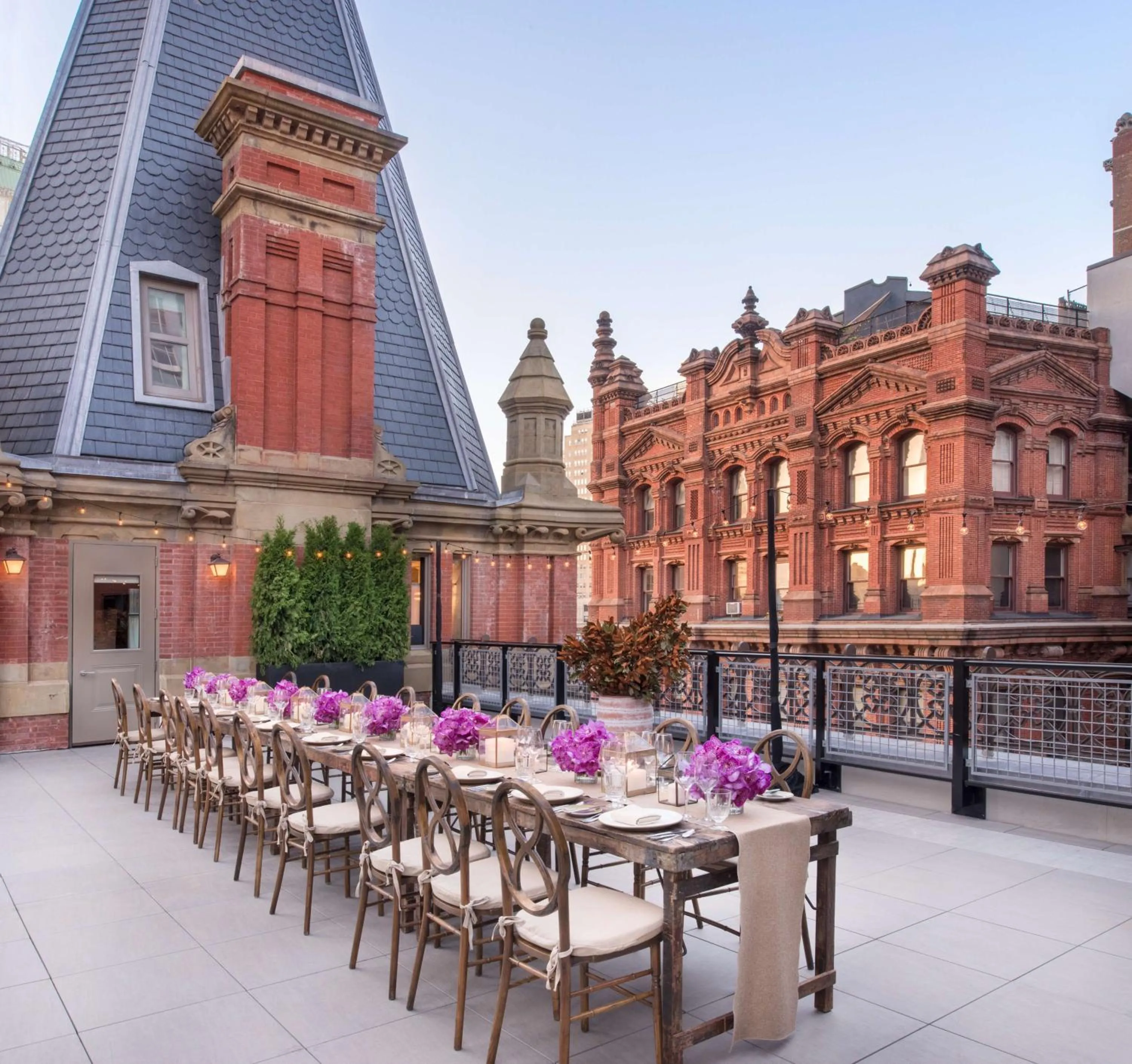 Balcony/Terrace in The Beekman, A Thompson Hotel, by Hyatt