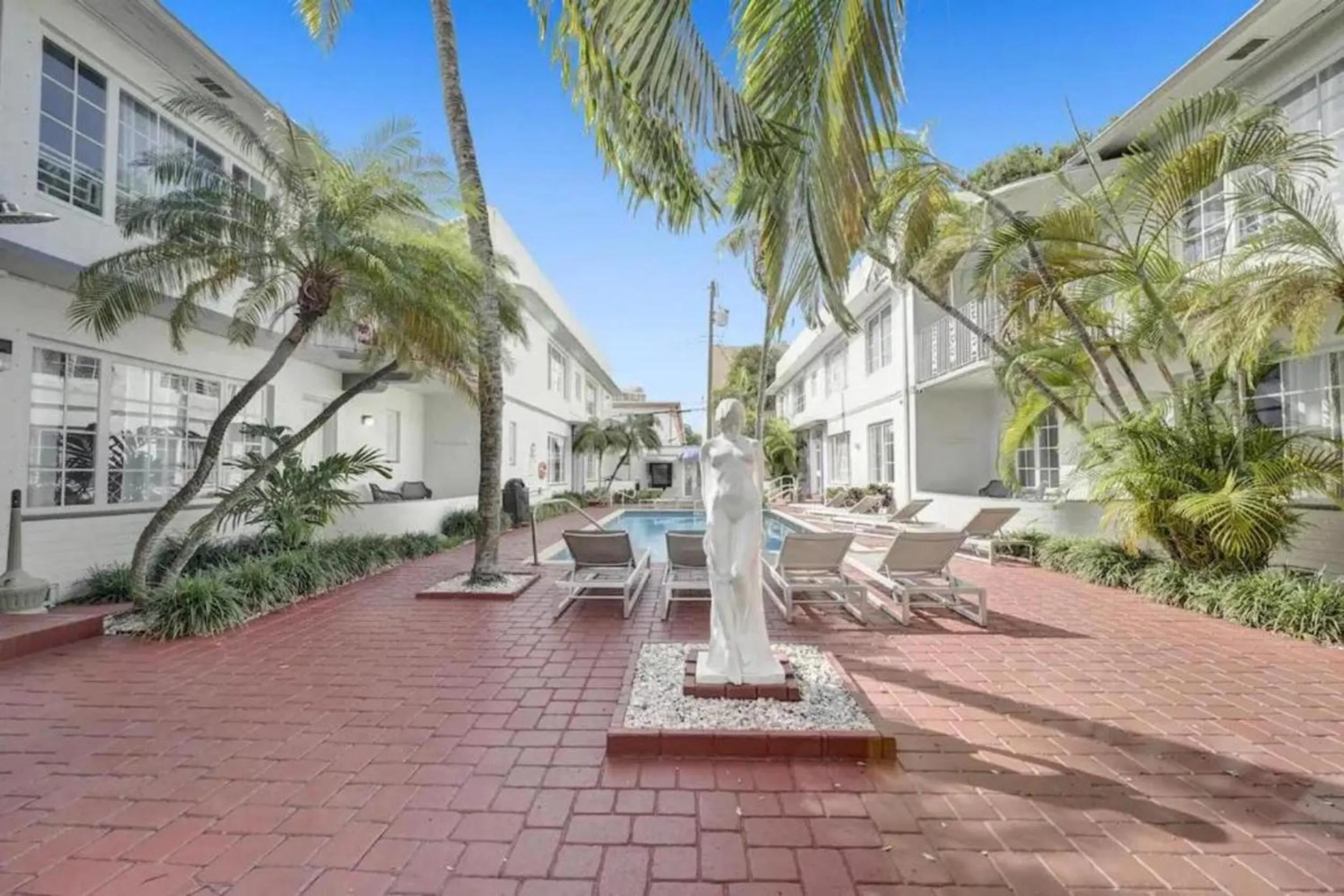 Swimming pool in Courtyard Apartments Part of the Oasis Casita Collection