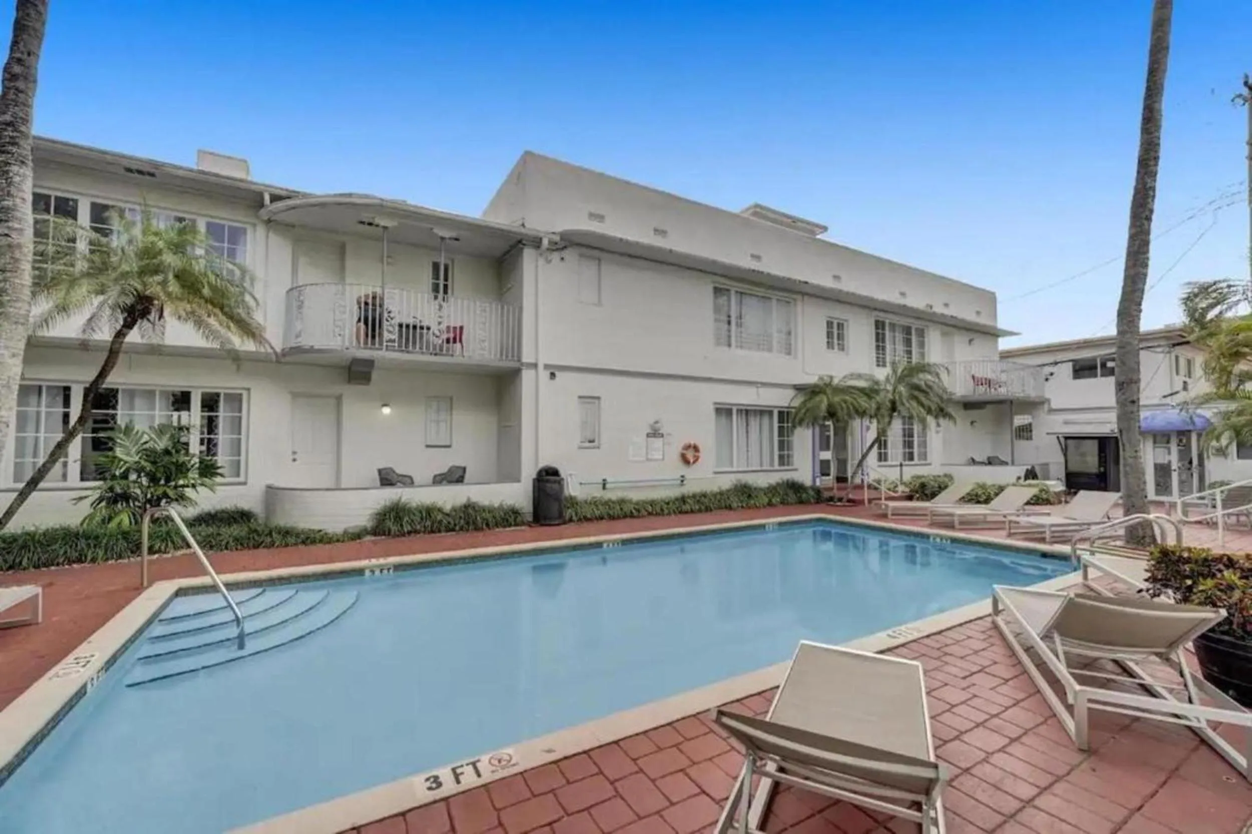 Swimming pool in Courtyard Apartments Part of the Oasis Casita Collection
