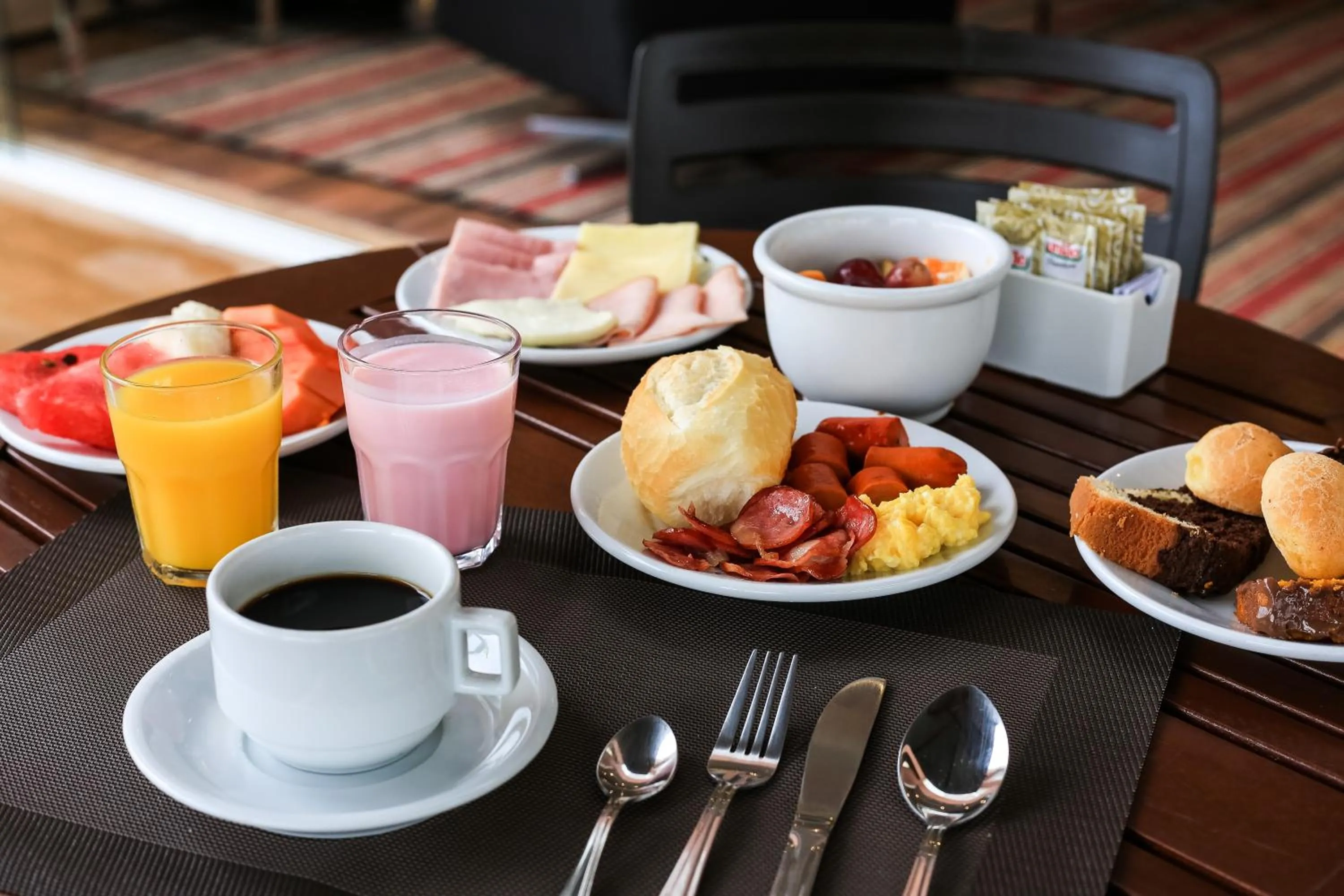 Breakfast in i5 Hotel Águas Claras