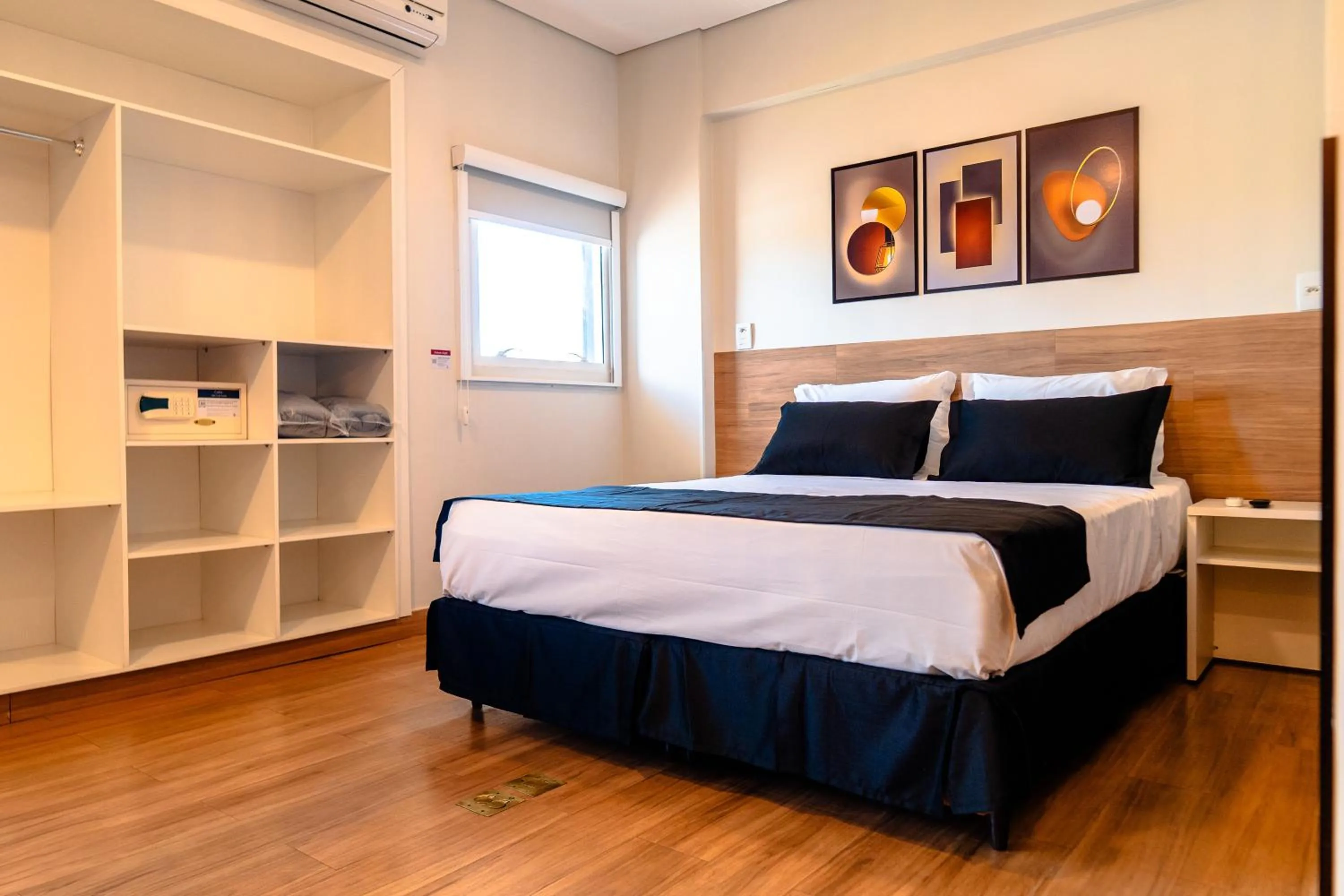 Bed in i5 Hotel Águas Claras