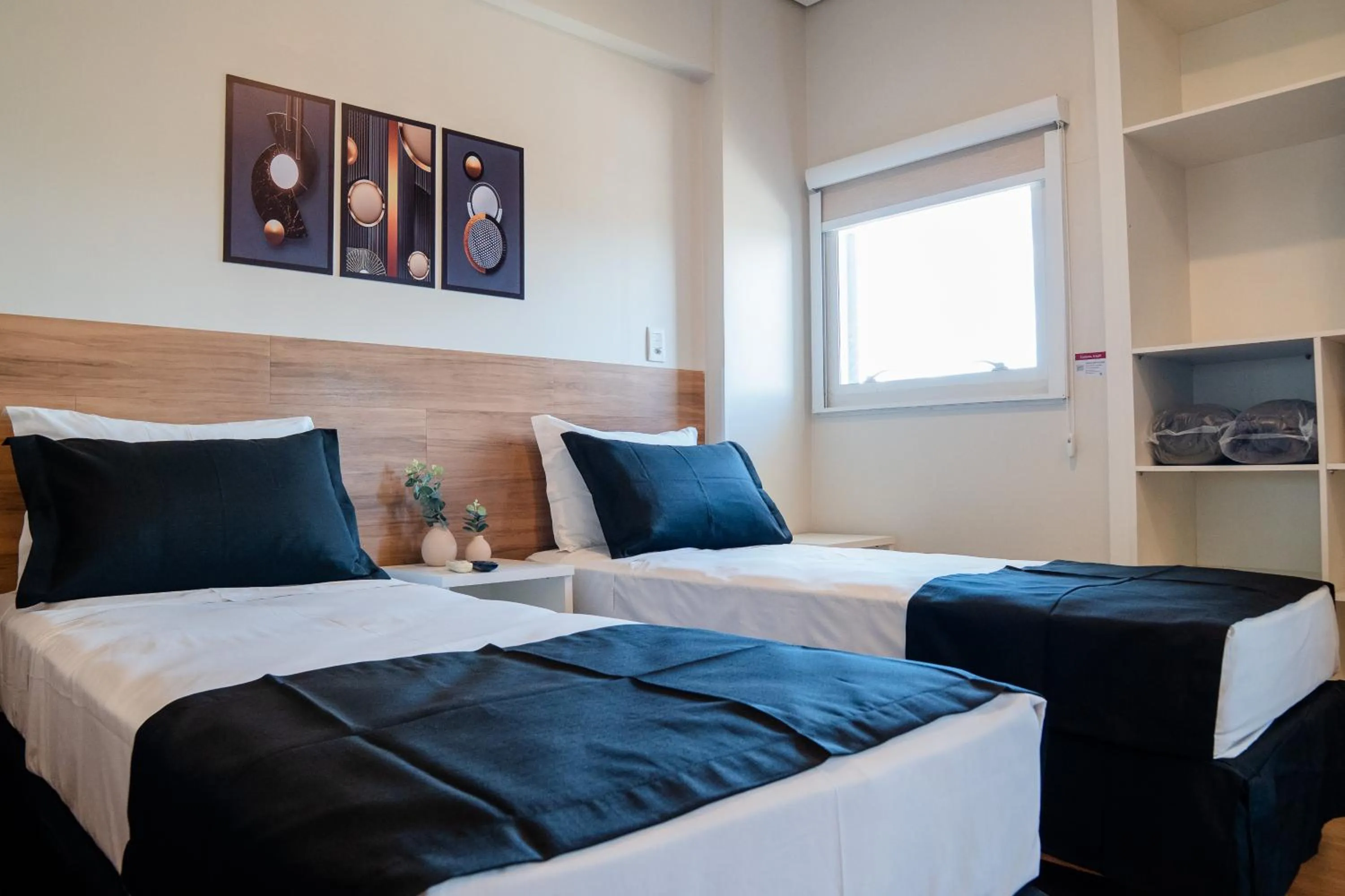 Bed in i5 Hotel Águas Claras