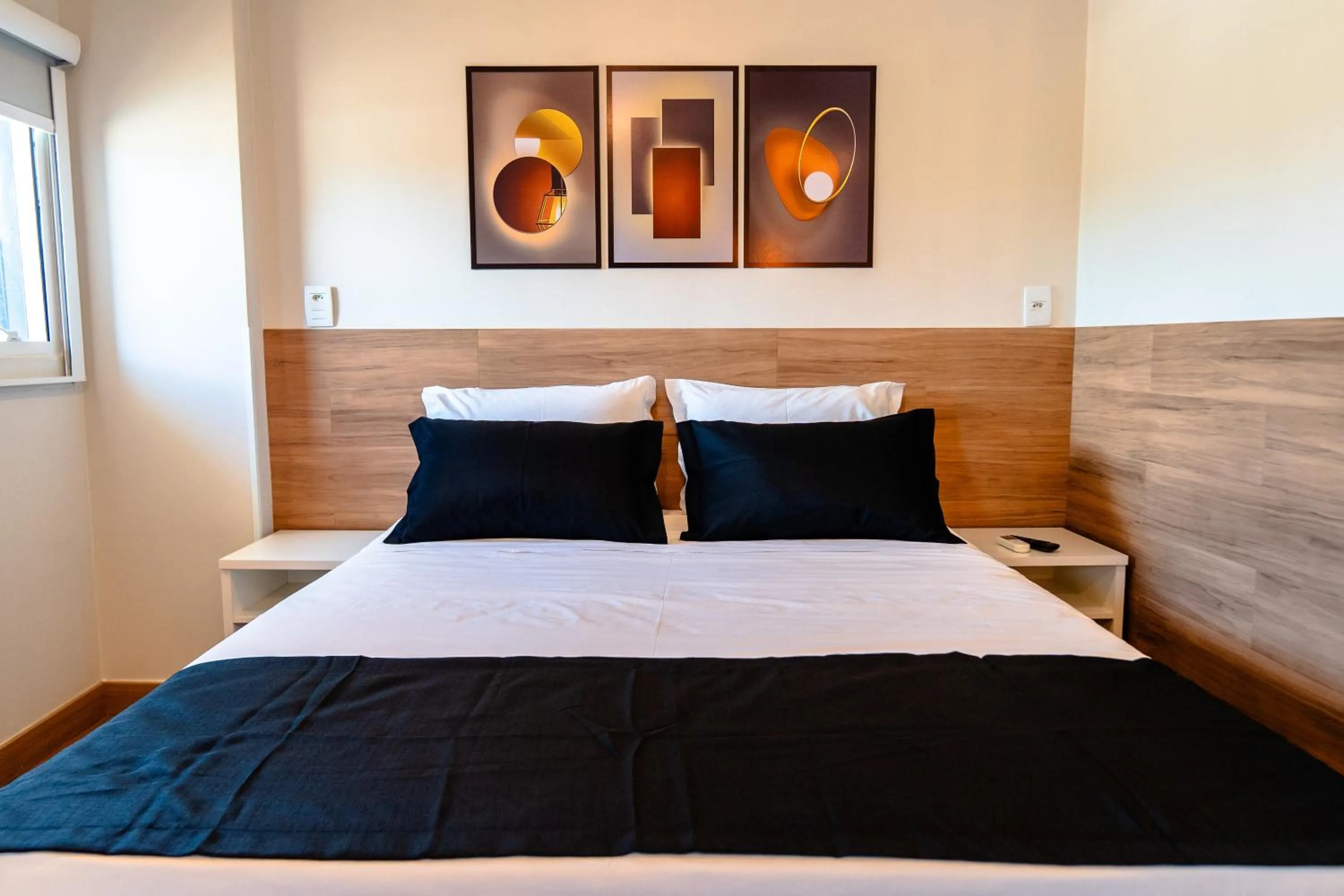 Bed in i5 Hotel Águas Claras