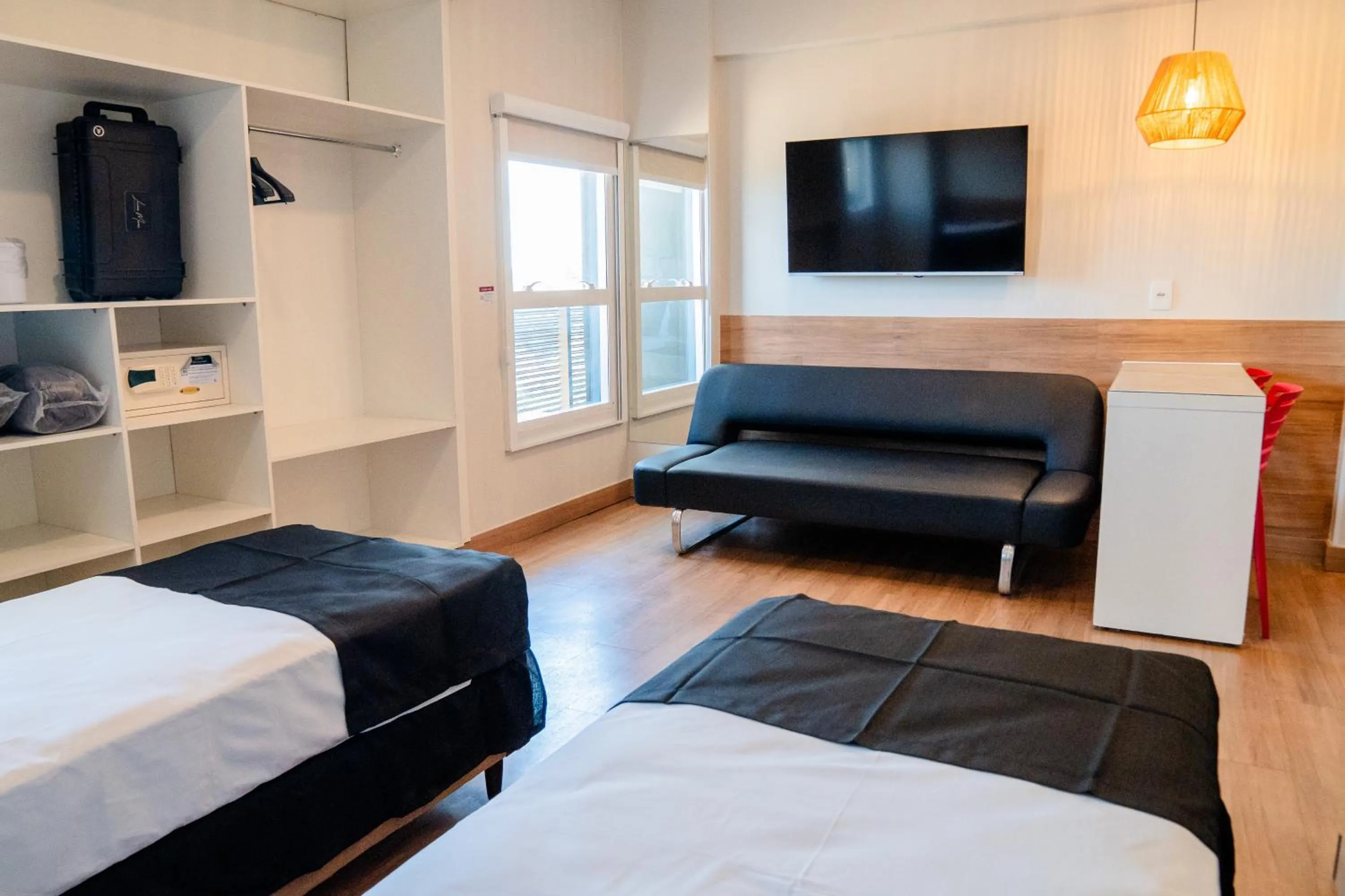 TV and multimedia, Bed in i5 Hotel Águas Claras