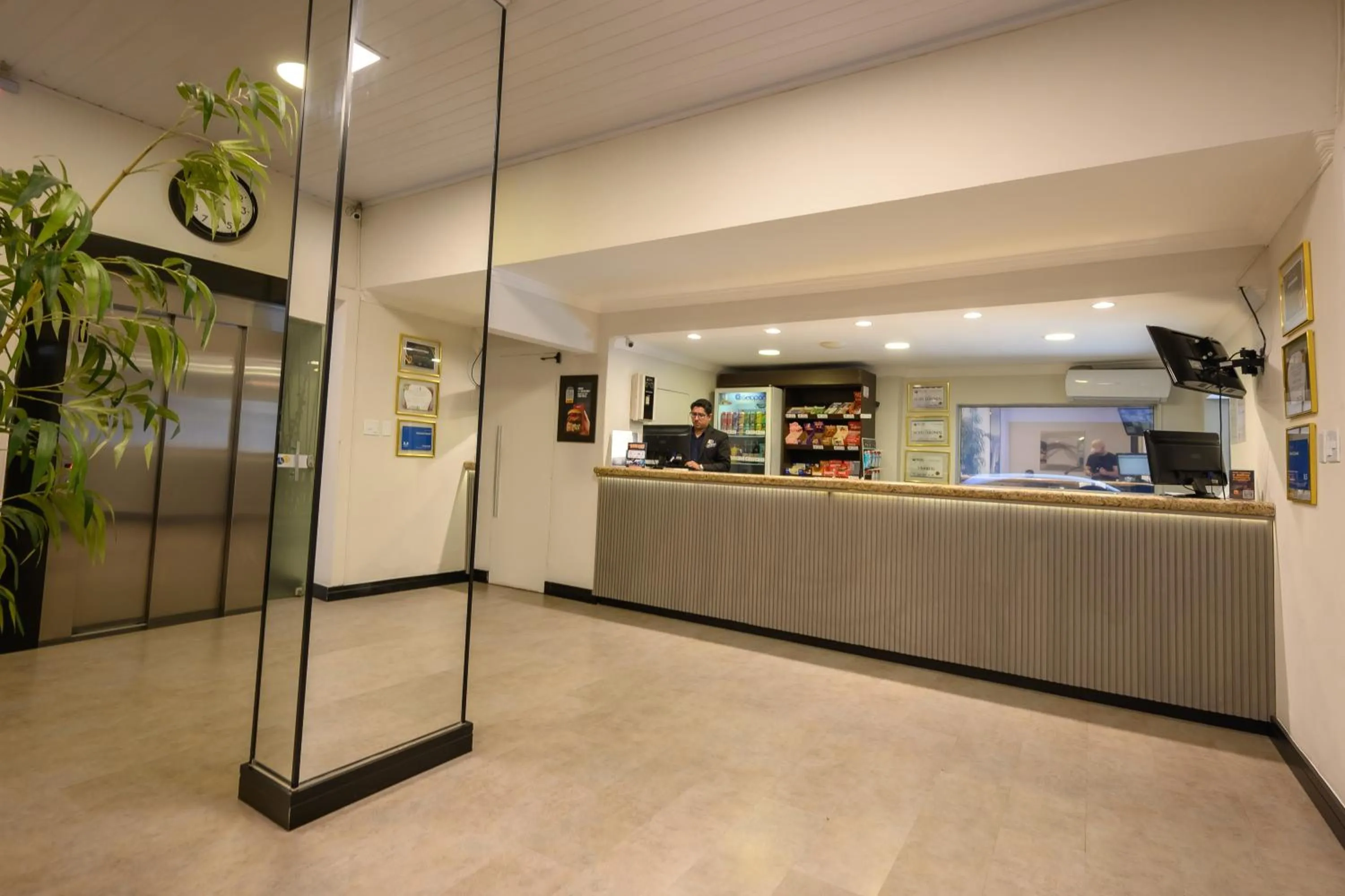 Lobby or reception in Hotel Colonial