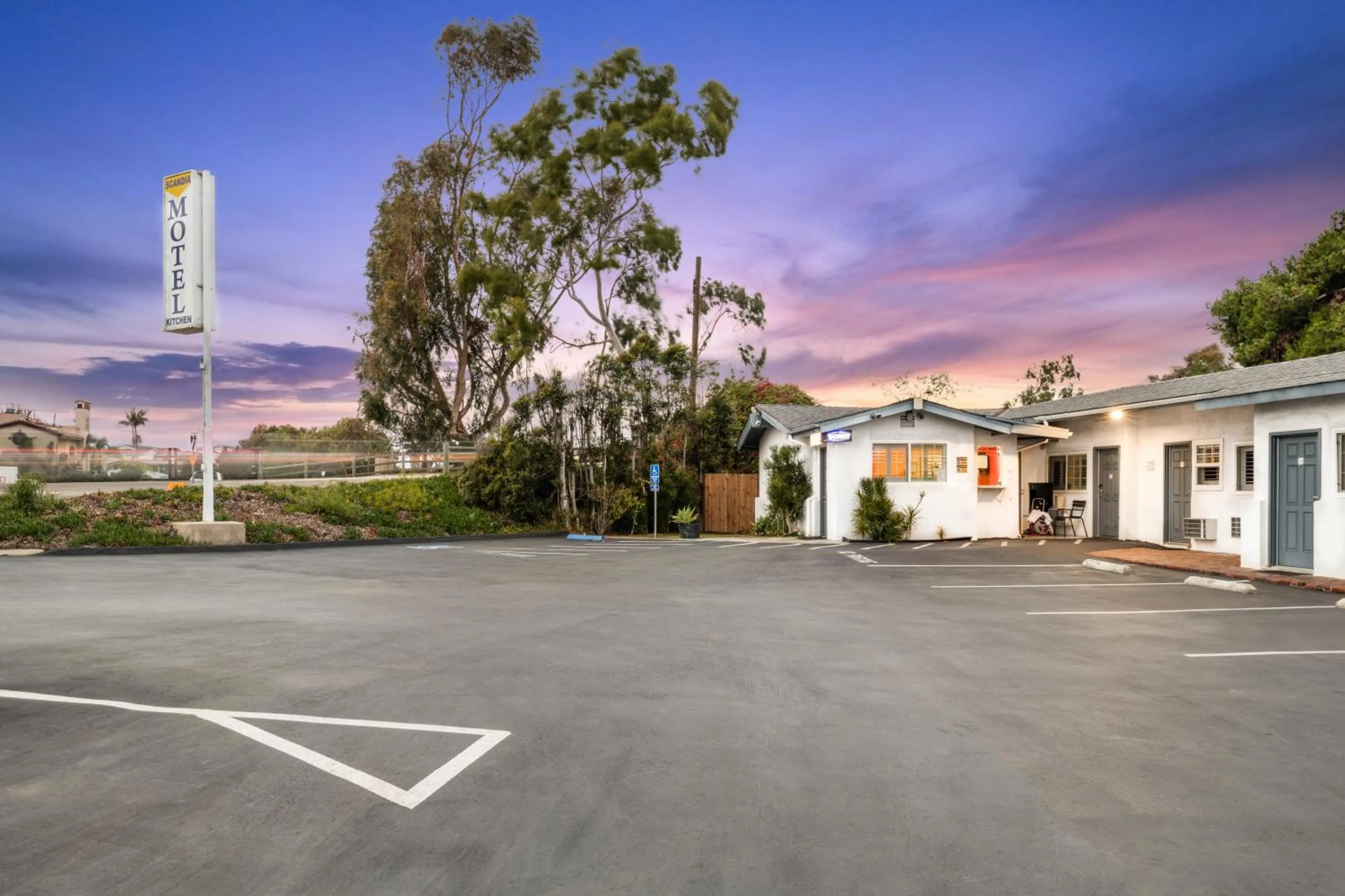 Property building in Scandia Motel