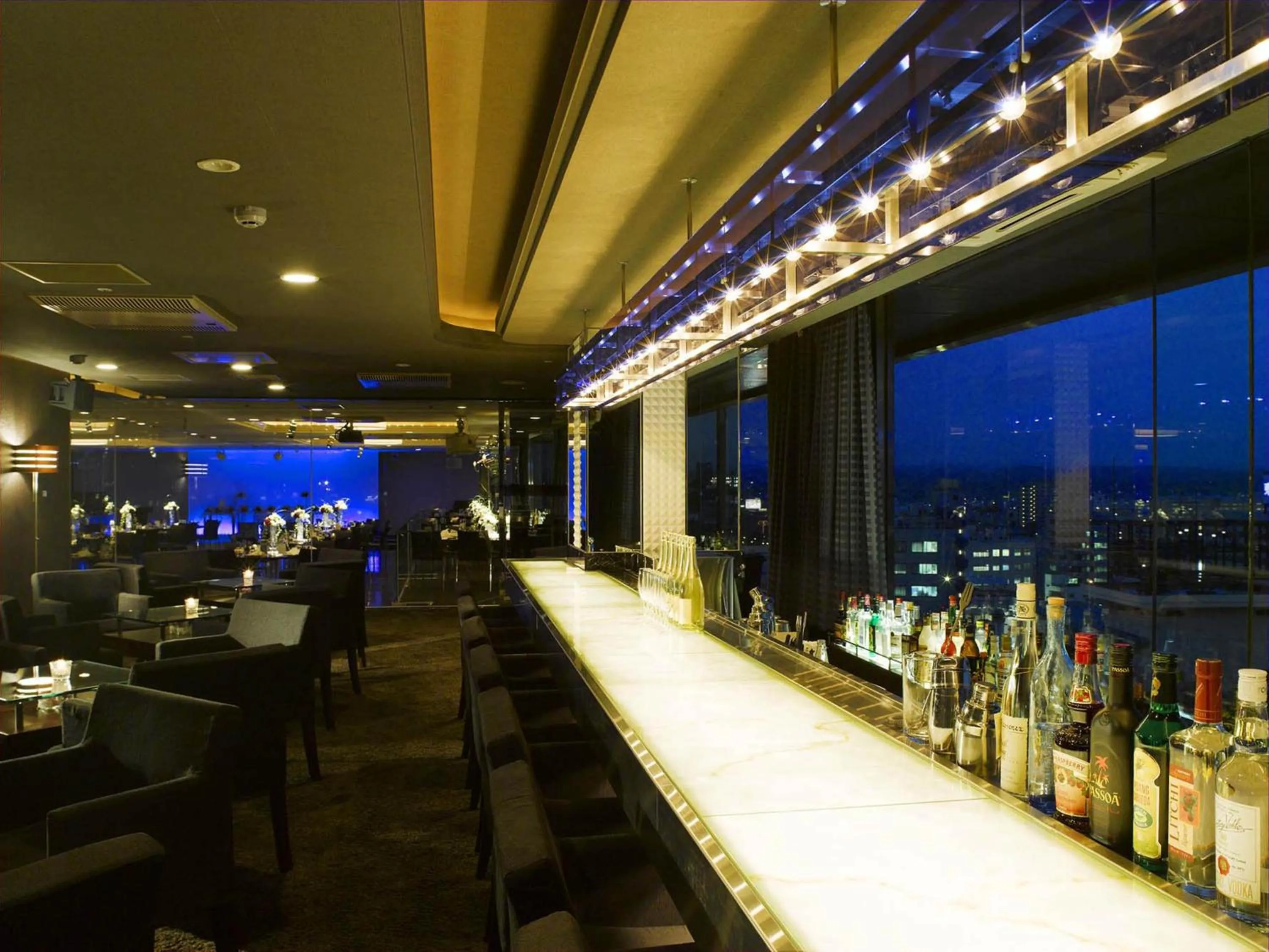Lounge or bar in Koriyama View Hotel