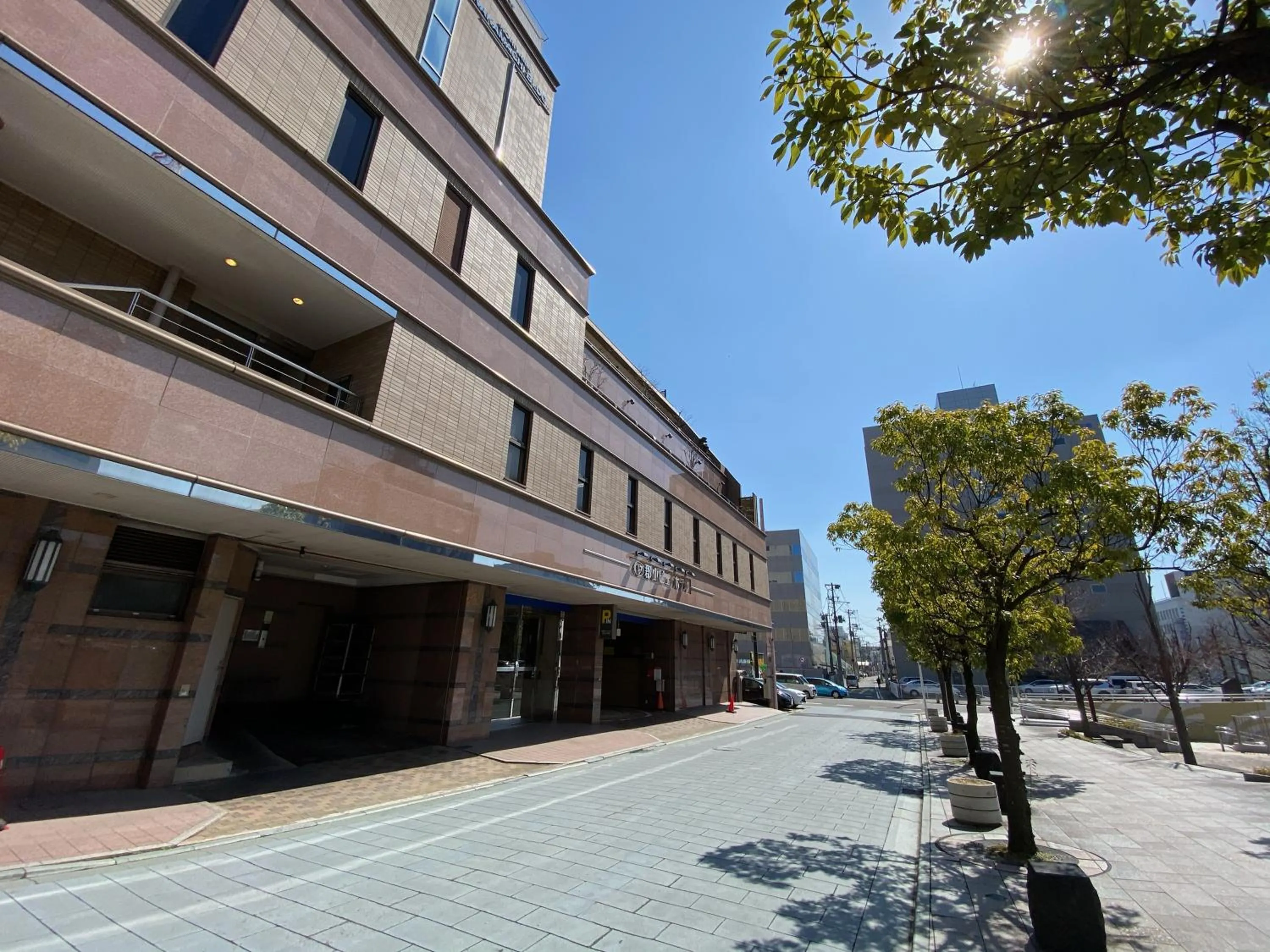 Facade/entrance in Koriyama View Hotel