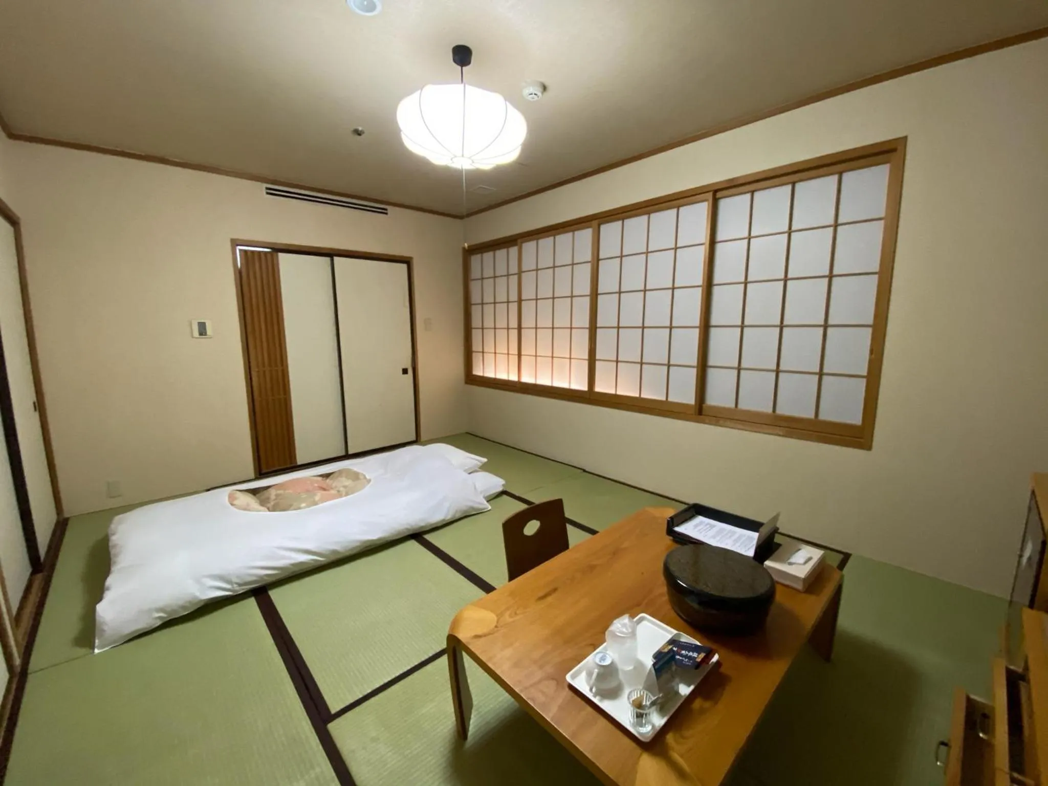 Bed in Koriyama View Hotel