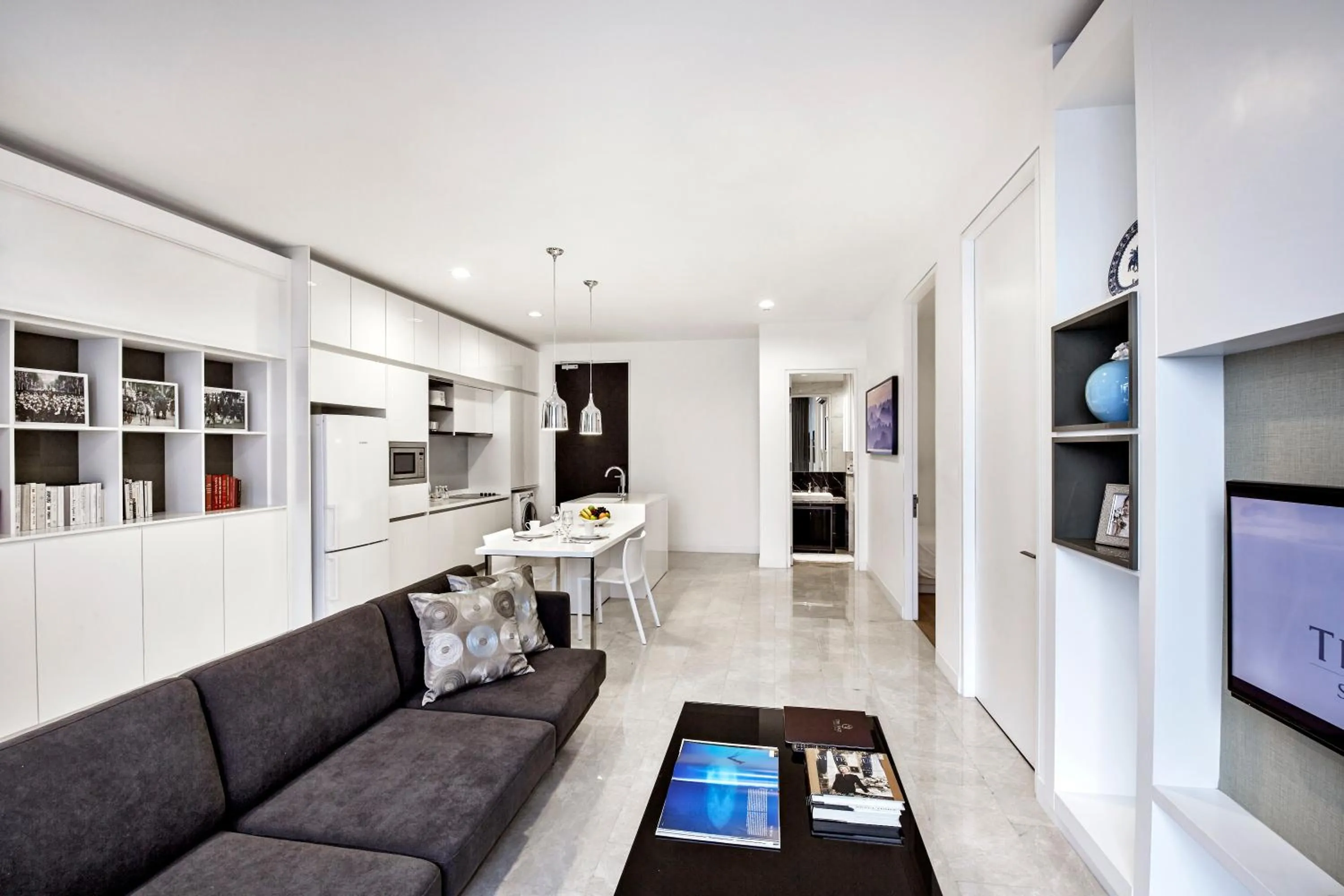 Living room in THE FACE Suites Hotel