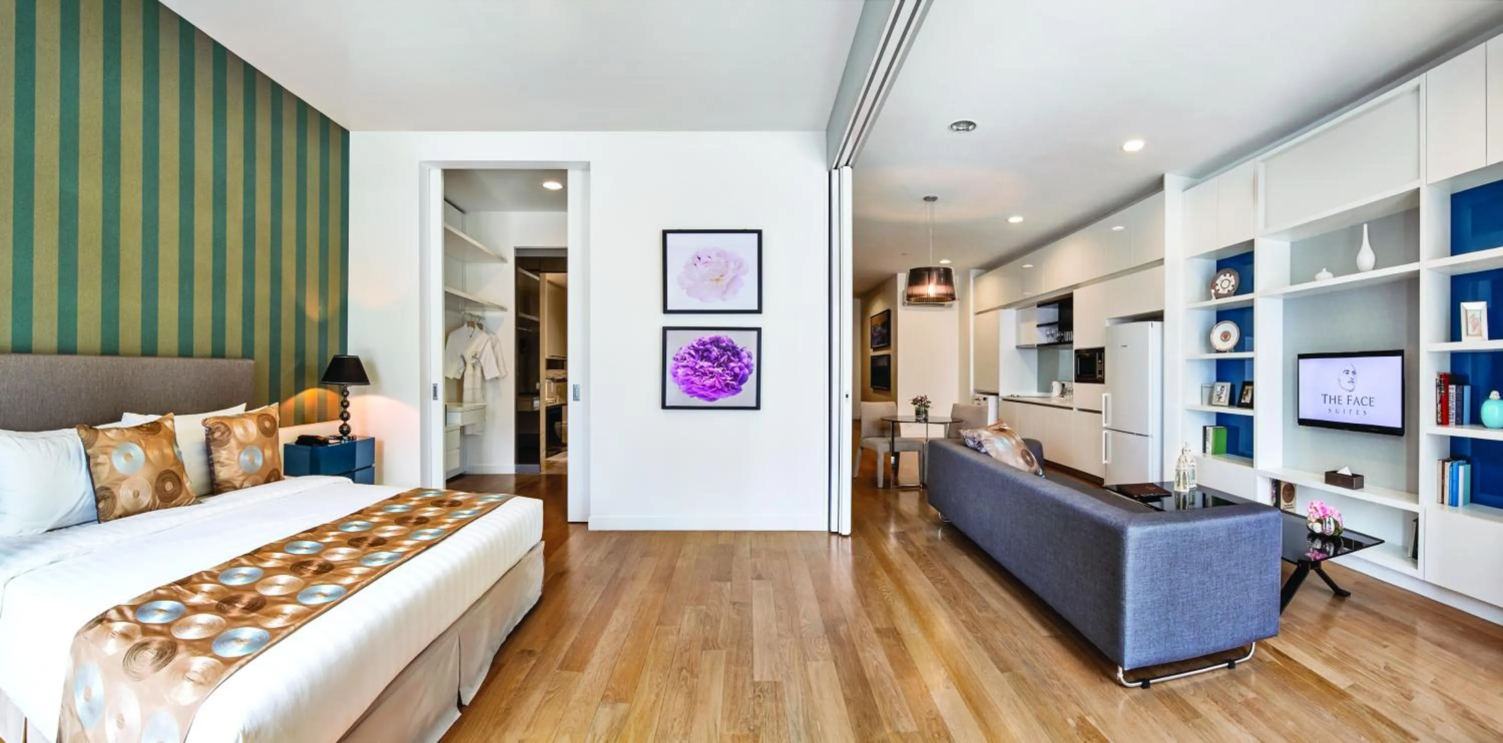 Bedroom, Bed in THE FACE Suites Hotel