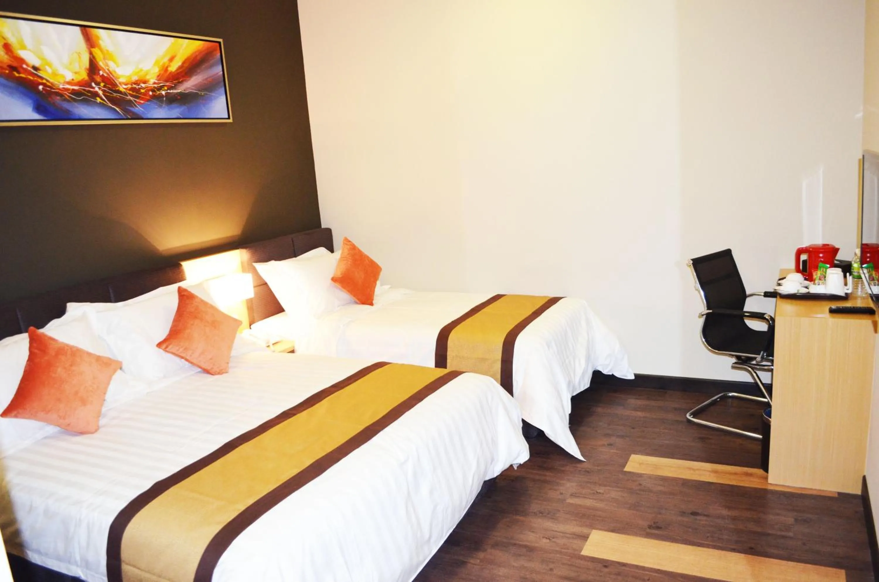 Bed in Q Bintang Hotel