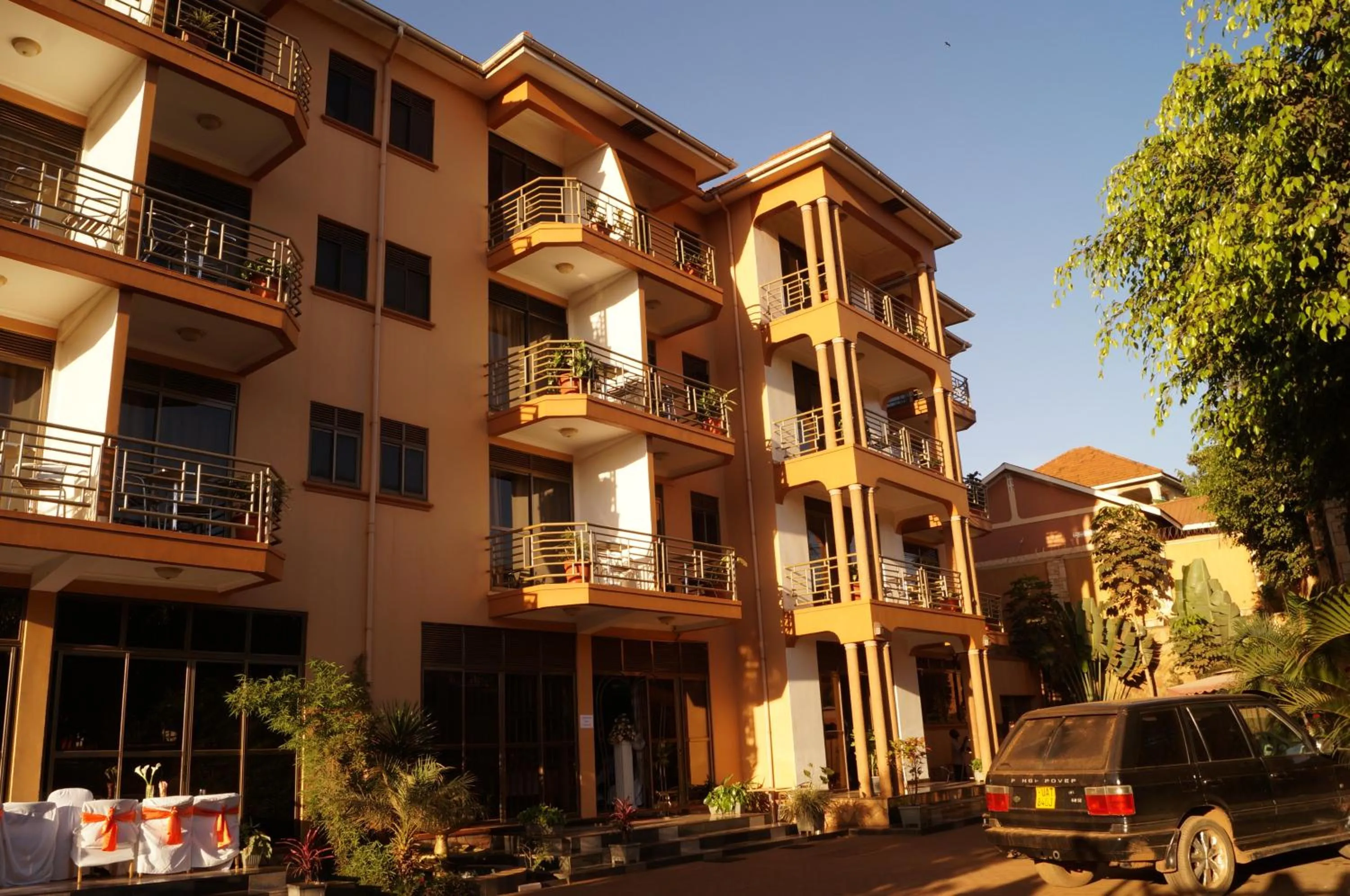 Property building in Tristar Hotel Kampala