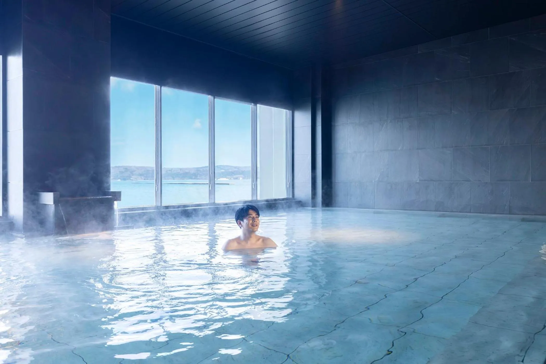 Hot Spring Bath in TAOYA Wakura