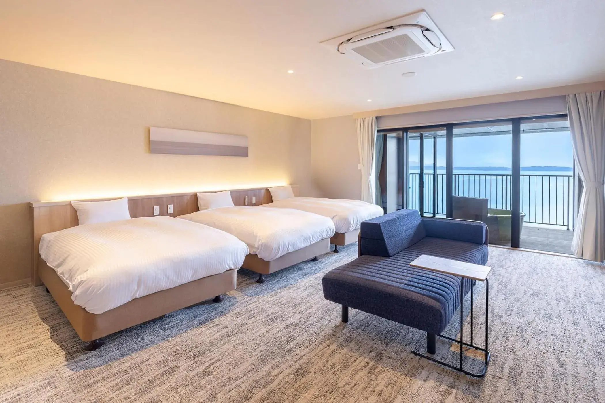 Superior Triple Room with Private Open Air Bath - Non-Smoking - Shared Bathroom in TAOYA Wakura Superior Triple Room with Private Open Air Bath - Non-Smoking - Shared Bathroom in TAOYA Wakura