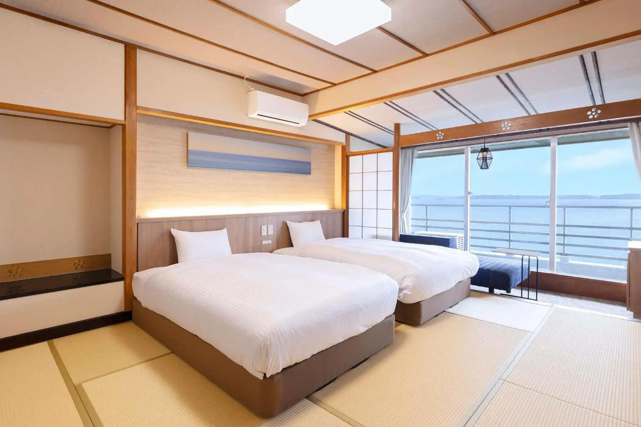 Standard Japanese-Style Twin Bed - Non-Smoking - Shower Only in TAOYA Wakura Standard Japanese-Style Twin Bed - Non-Smoking - Shower Only in TAOYA Wakura