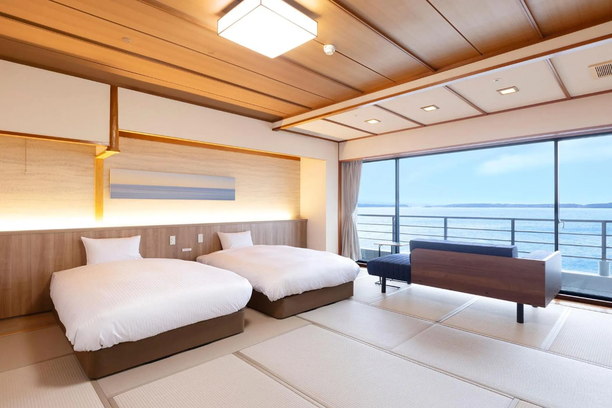 Photo of the whole room, Bed in TAOYA Wakura